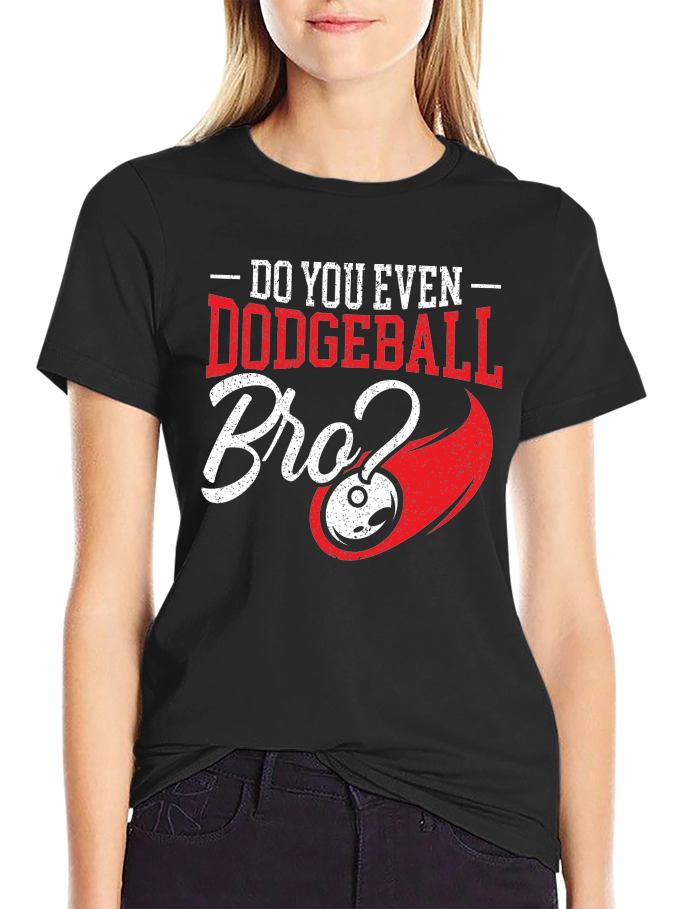 Do You Even Dodgeball Bro? Graphic T-Shirt