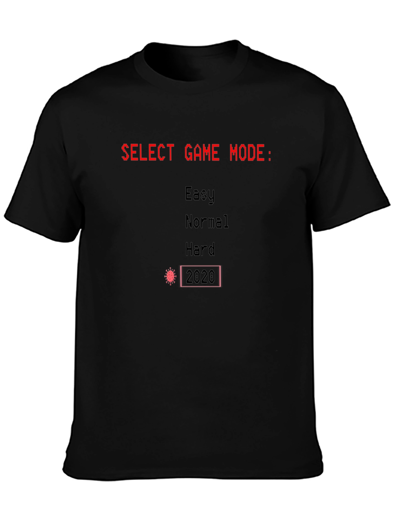 Game Mode 2020 Black T-Shirt