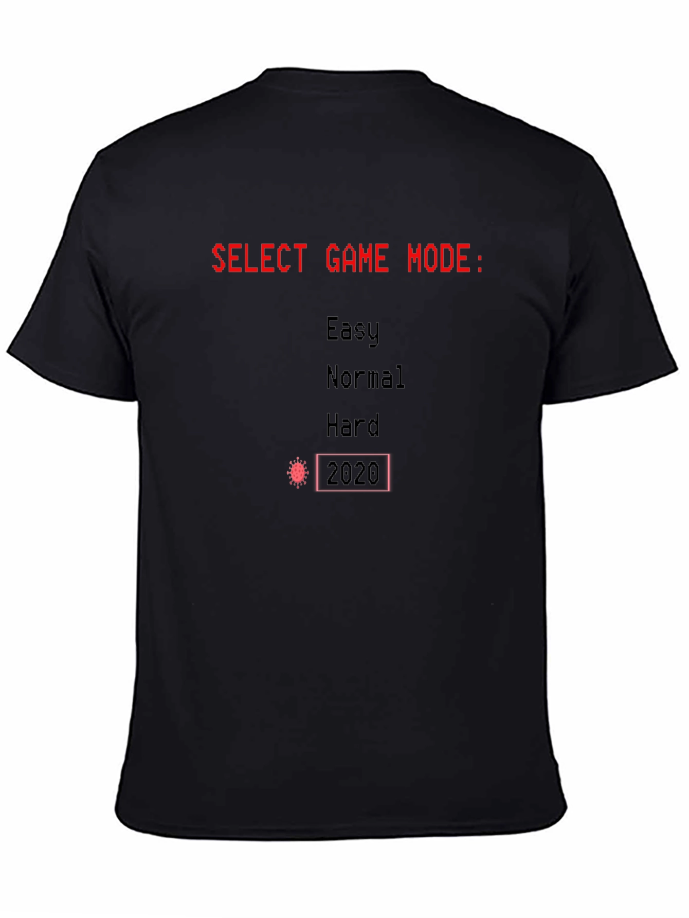 Game Mode 2020 Black T-Shirt