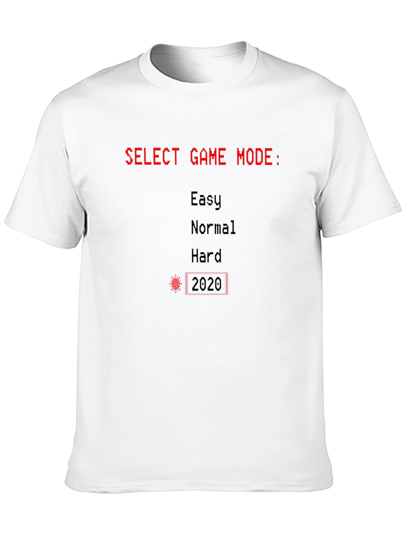Game Mode 2020 Black T-Shirt