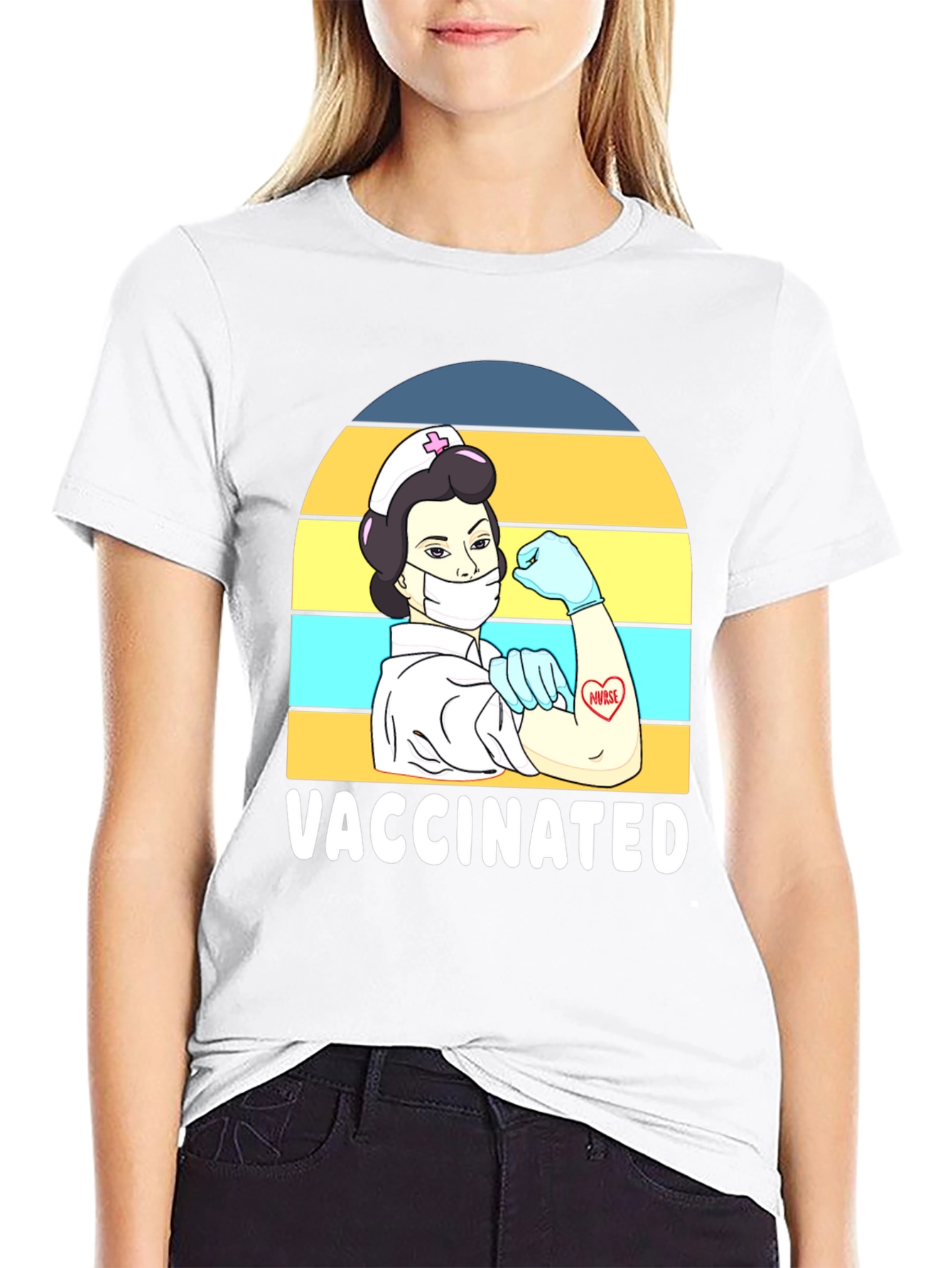 Vaccinated Nurse T-Shirt