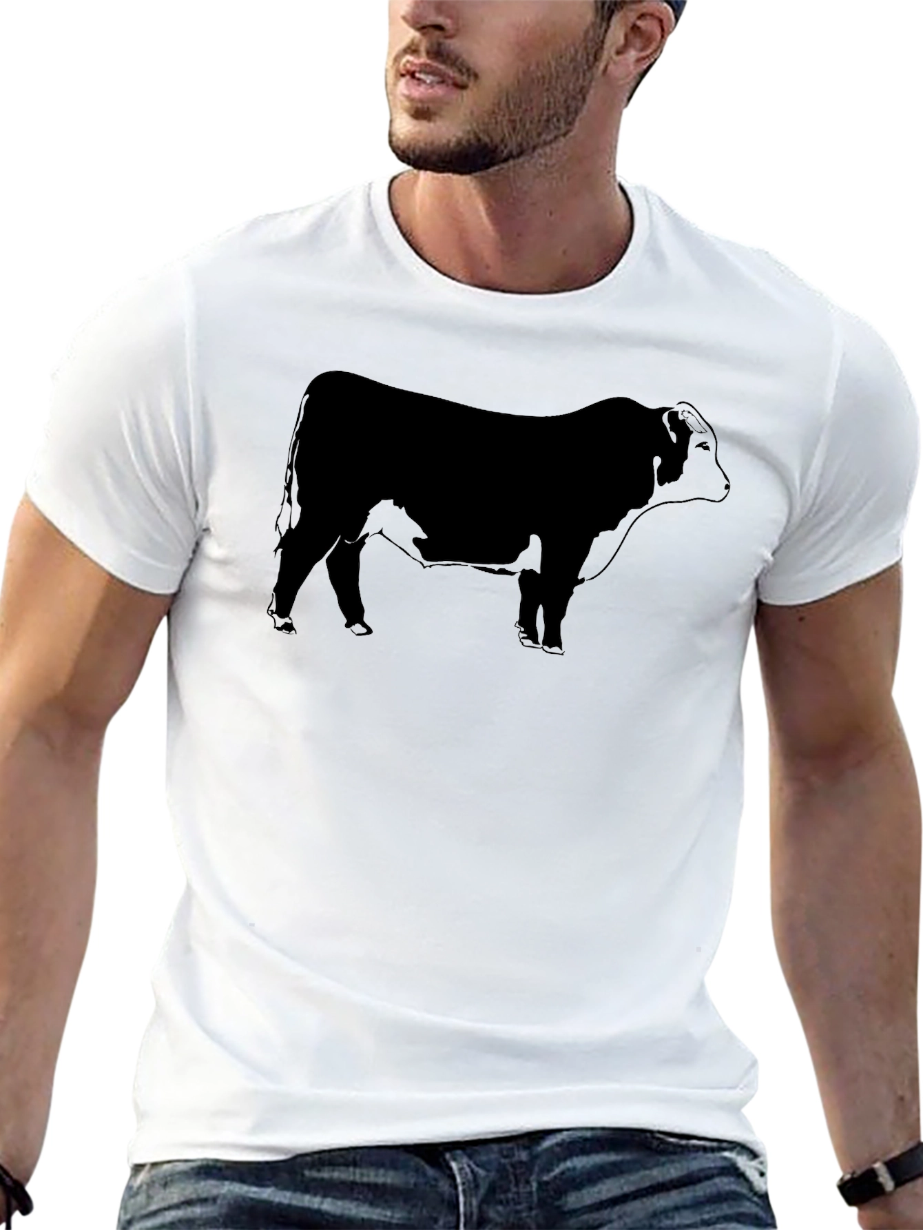 Black Bull Graphic Tee - Mens Classic Fit