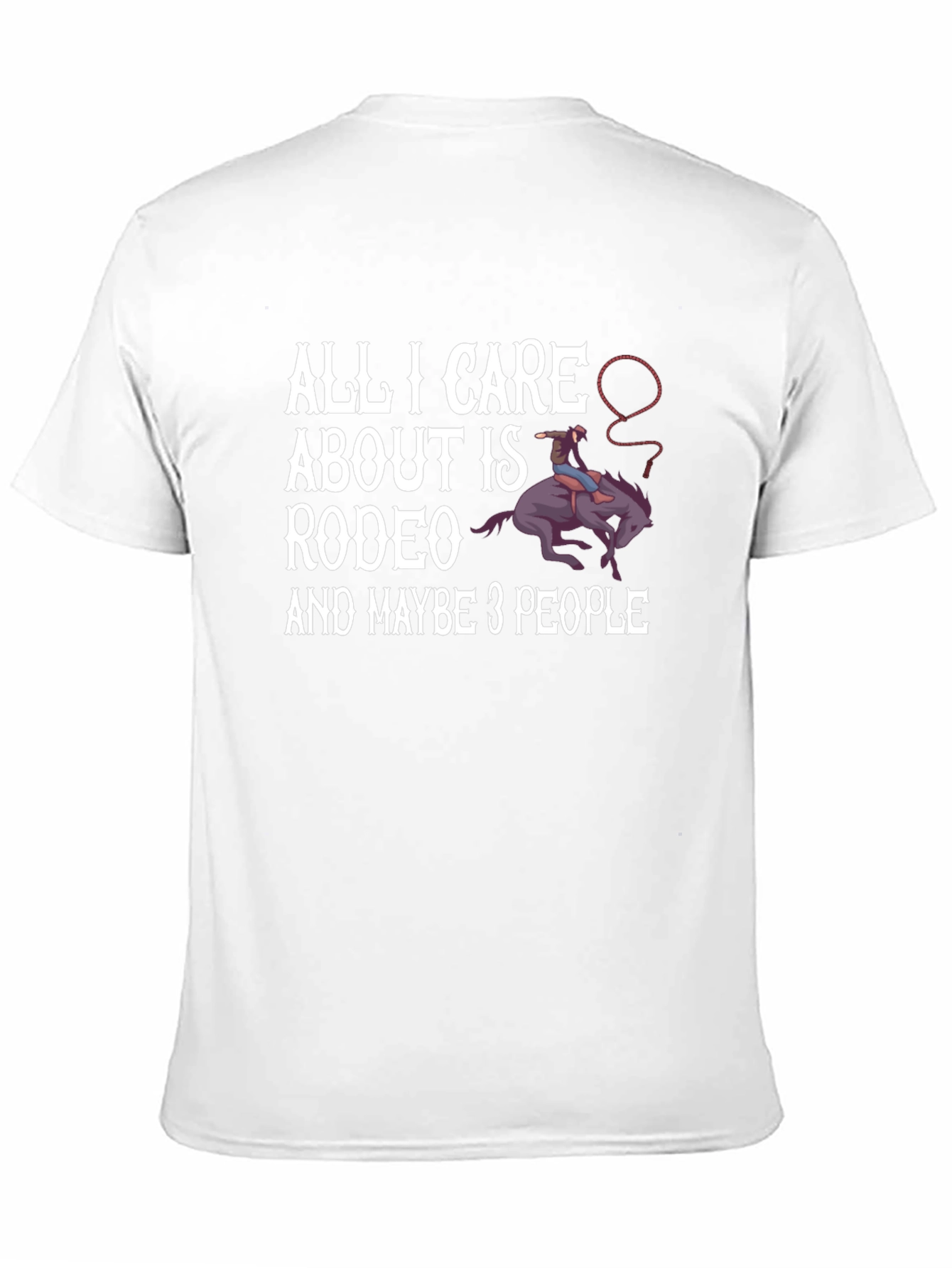Rodeo & 3 People Graphic T-Shirt