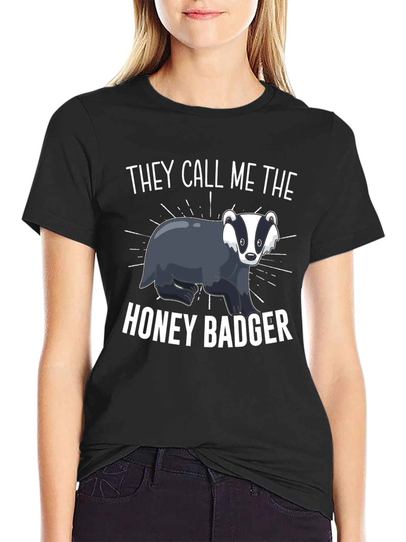 Honey Badger Graphic T-Shirt - Unisex