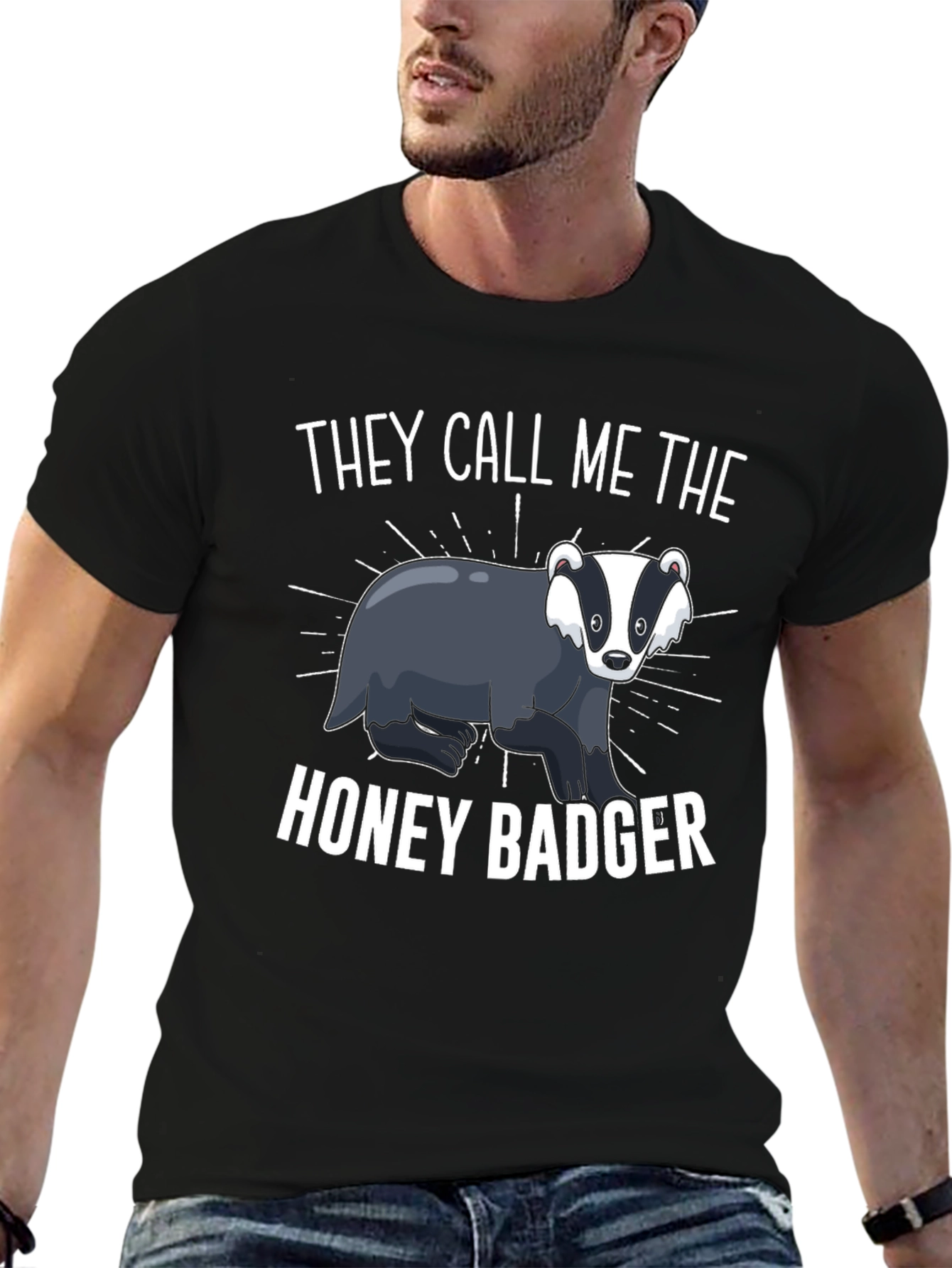 Honey Badger Graphic T-Shirt - Unisex