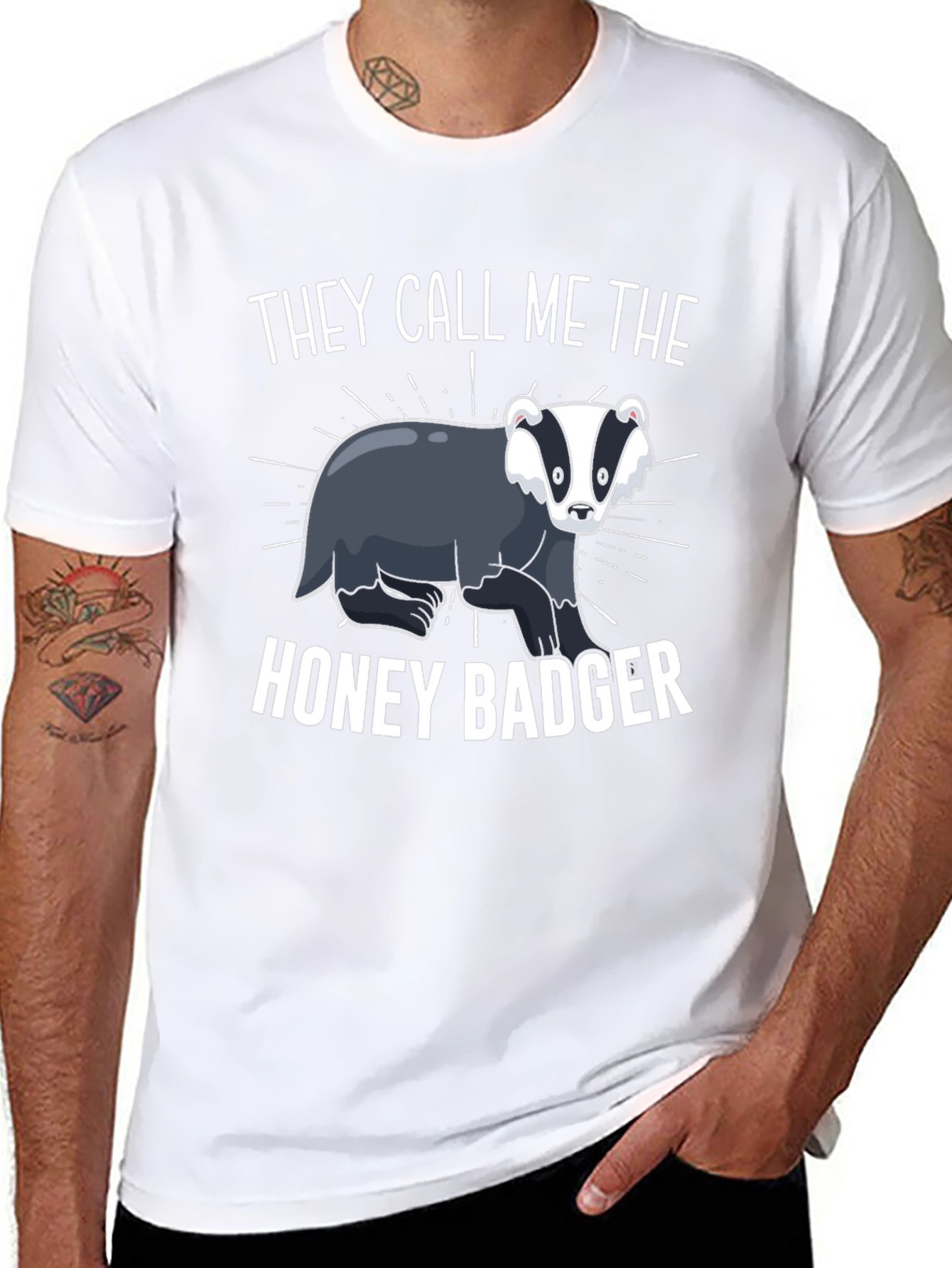 Honey Badger Graphic T-Shirt - Unisex
