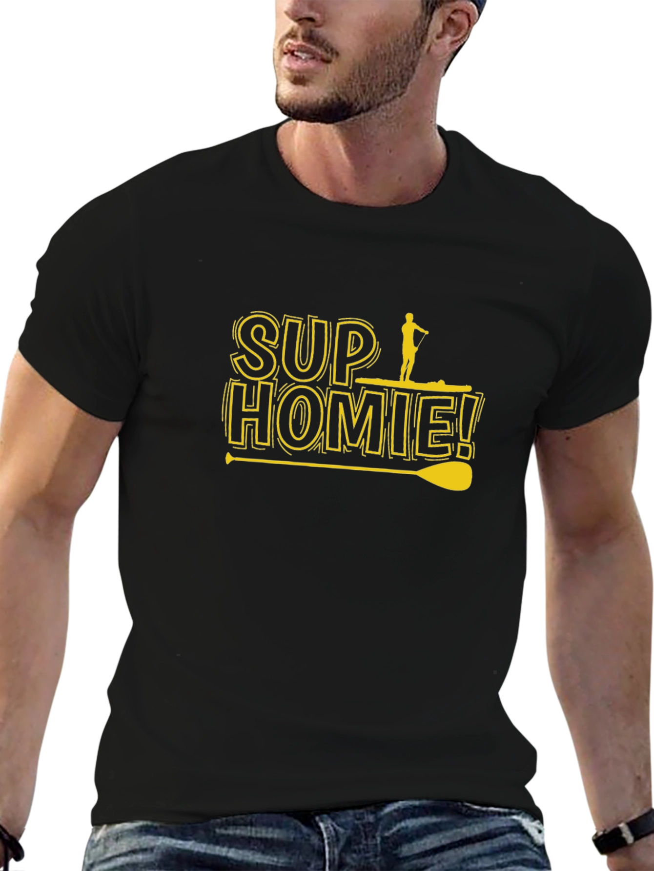 SUP Homie T-Shirt - Stand Up Paddleboarding