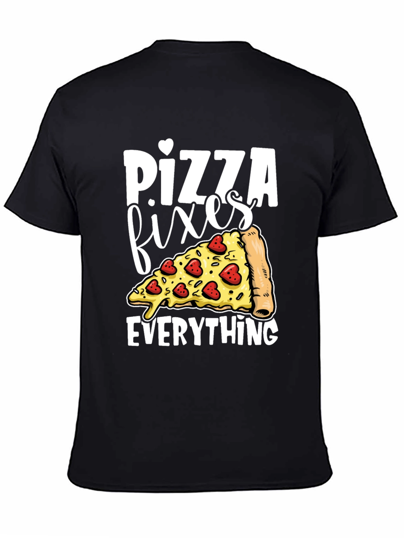 Pizza Fixes Everything Graphic Tee