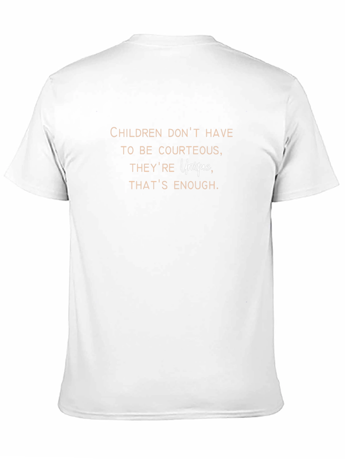 Unique Childrens Tee - Comfort & Style