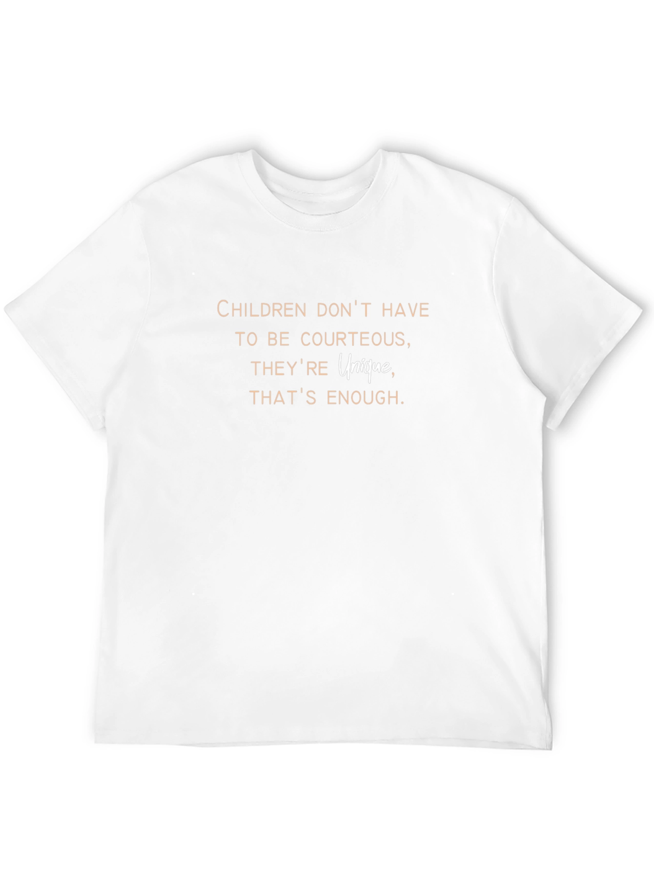 Unique Childrens Tee - Comfort & Style