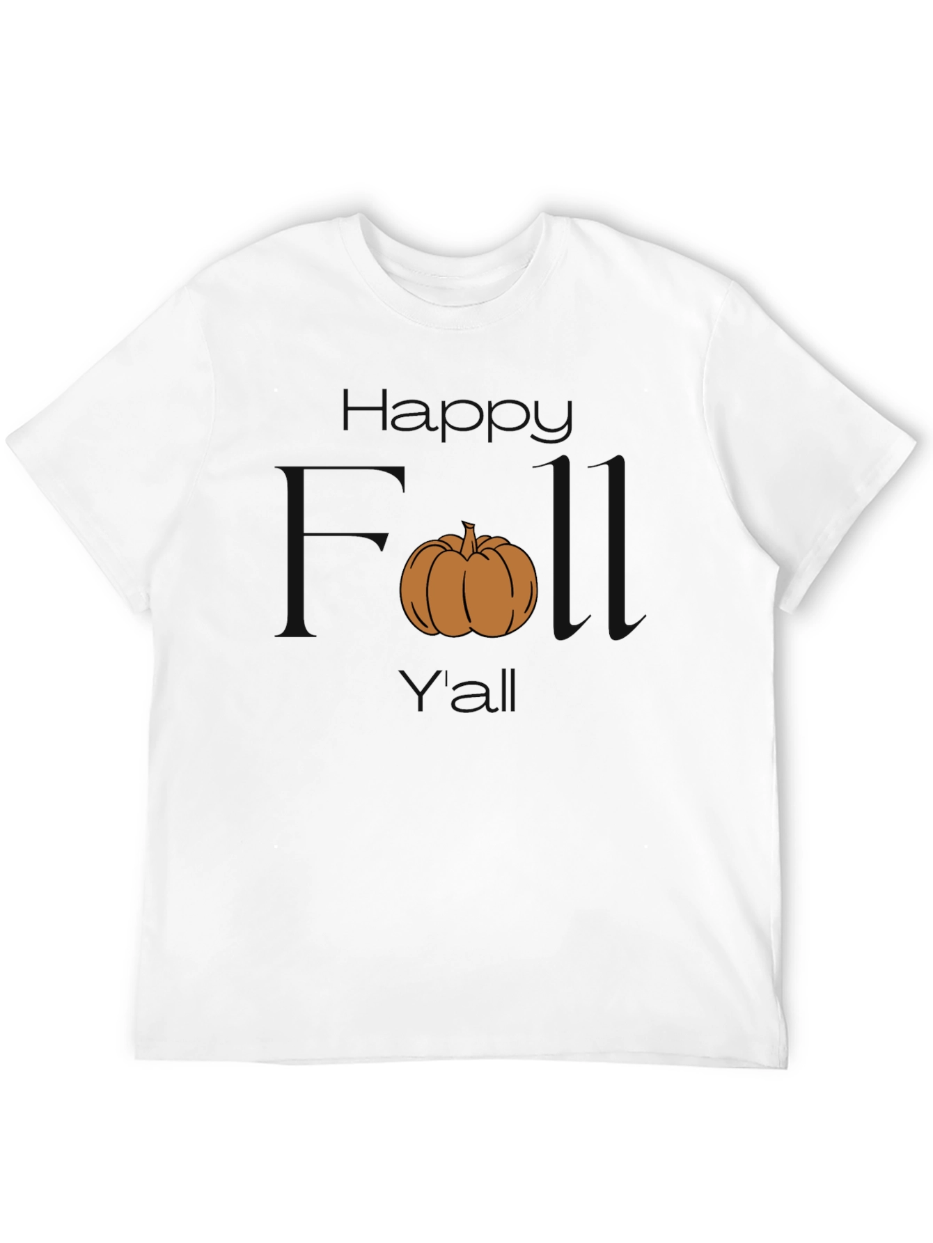 Happy Fall Yall Pumpkin Graphic Tee