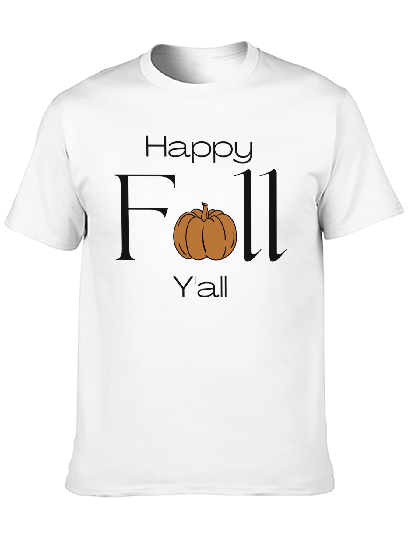Happy Fall Yall Pumpkin Graphic Tee