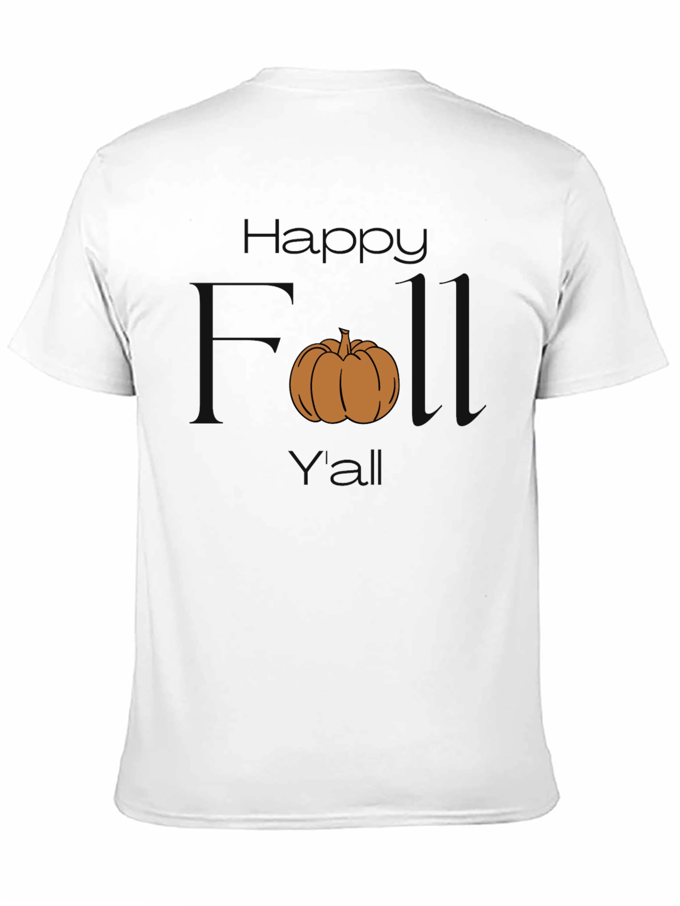 Happy Fall Yall Pumpkin Graphic Tee