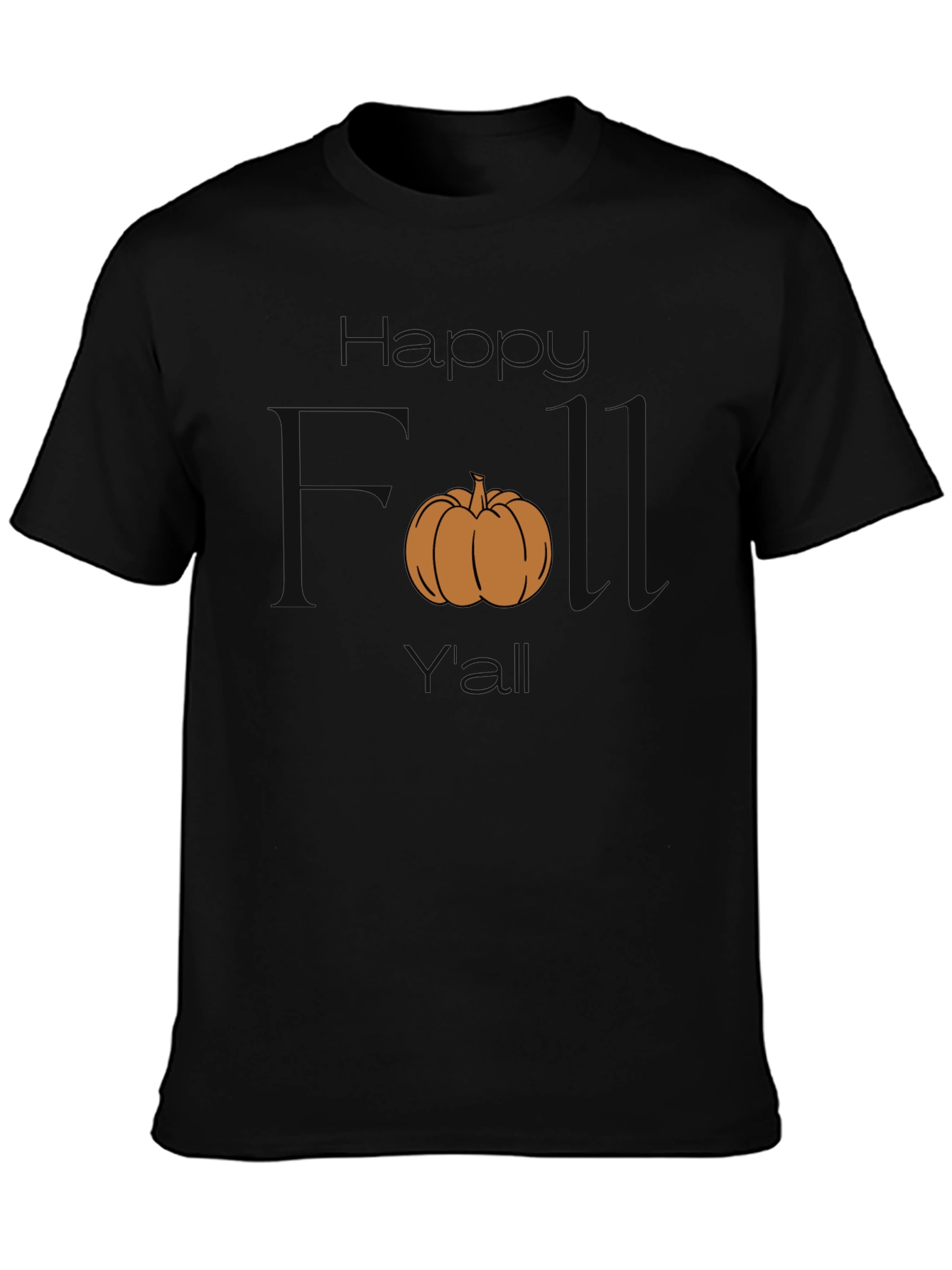 Happy Fall Yall Pumpkin Graphic Tee