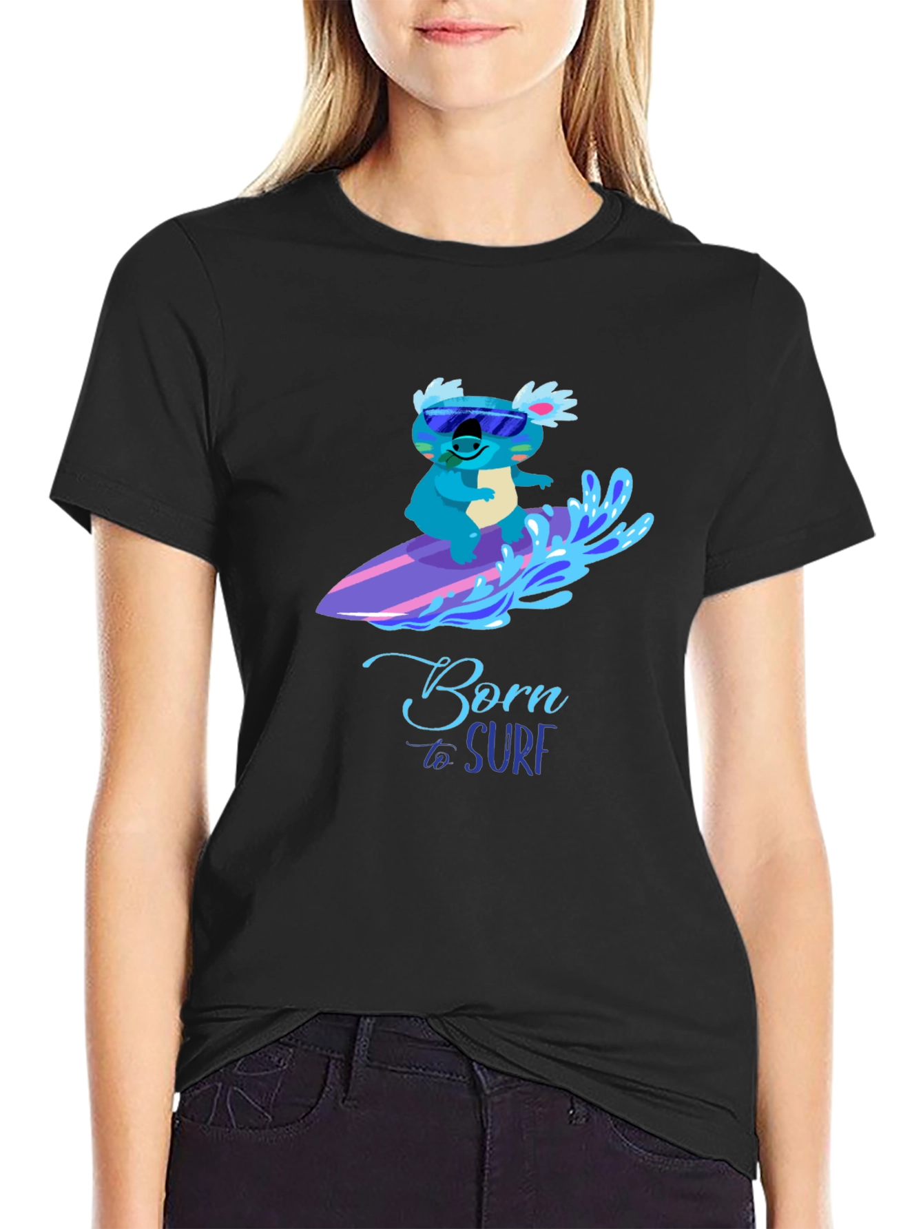 Born to Surf Koala Graphic Tee