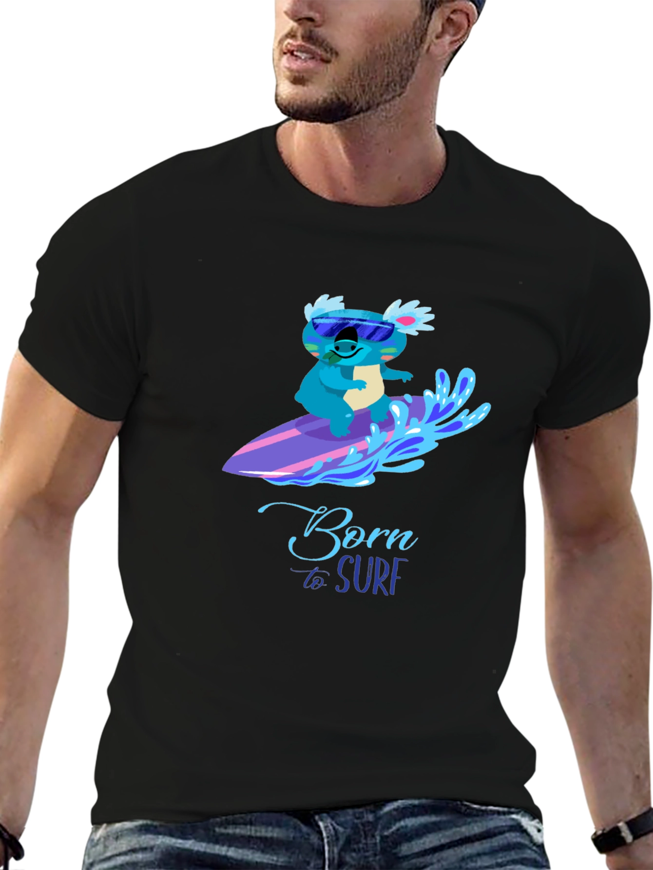 Born to Surf Koala Graphic Tee