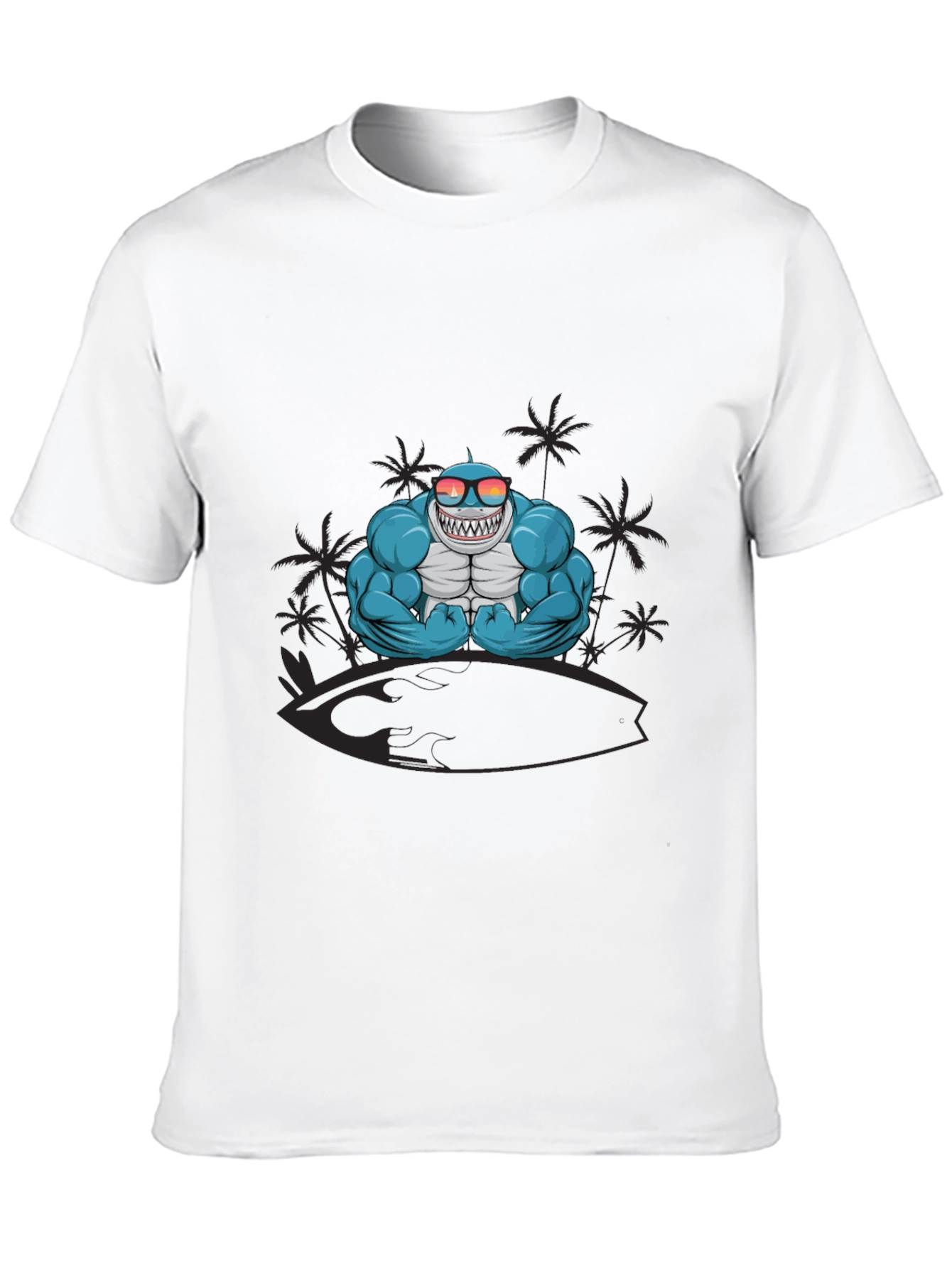 Muscle Shark Graphic Tee