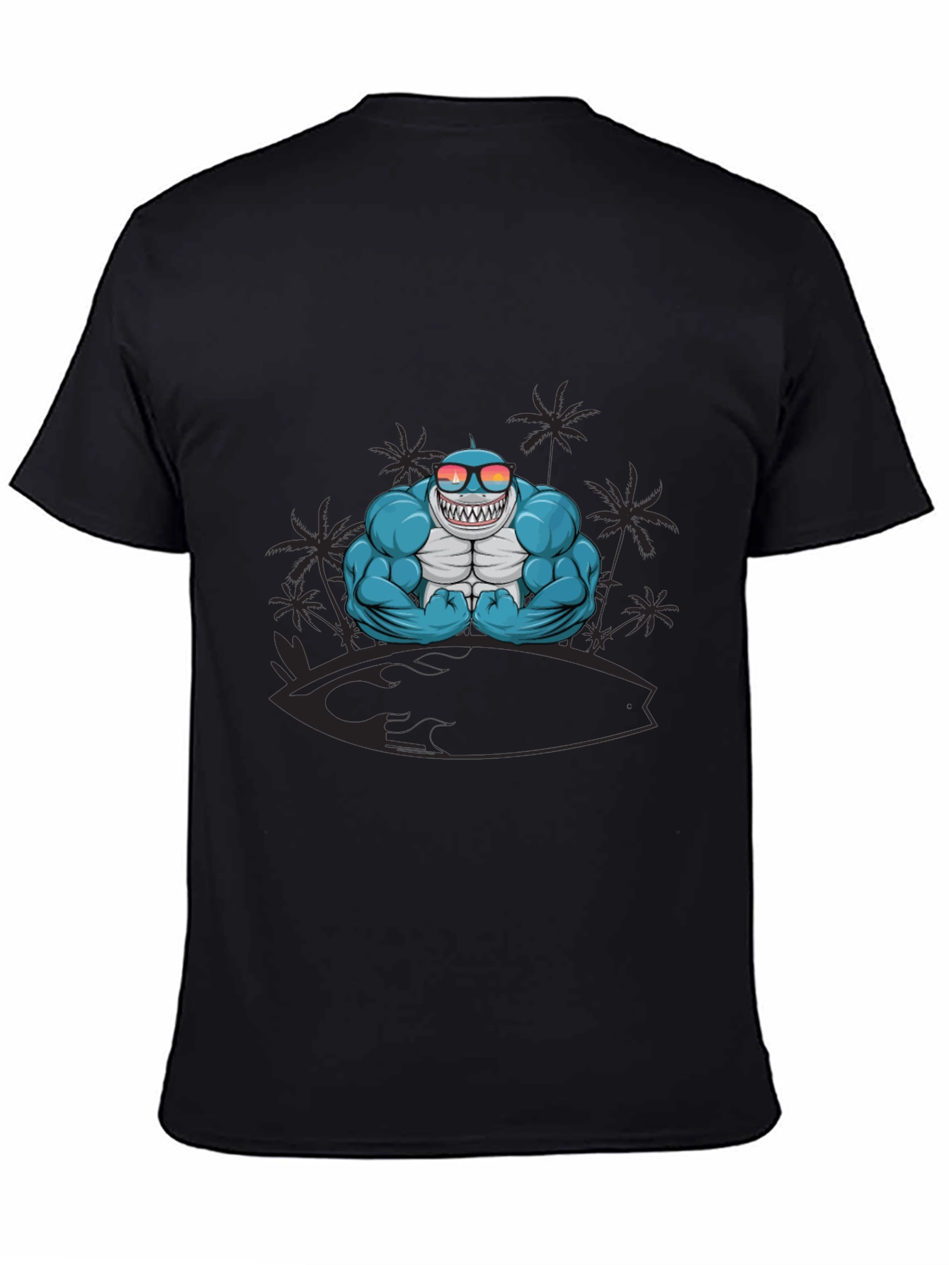 Muscle Shark Graphic Tee