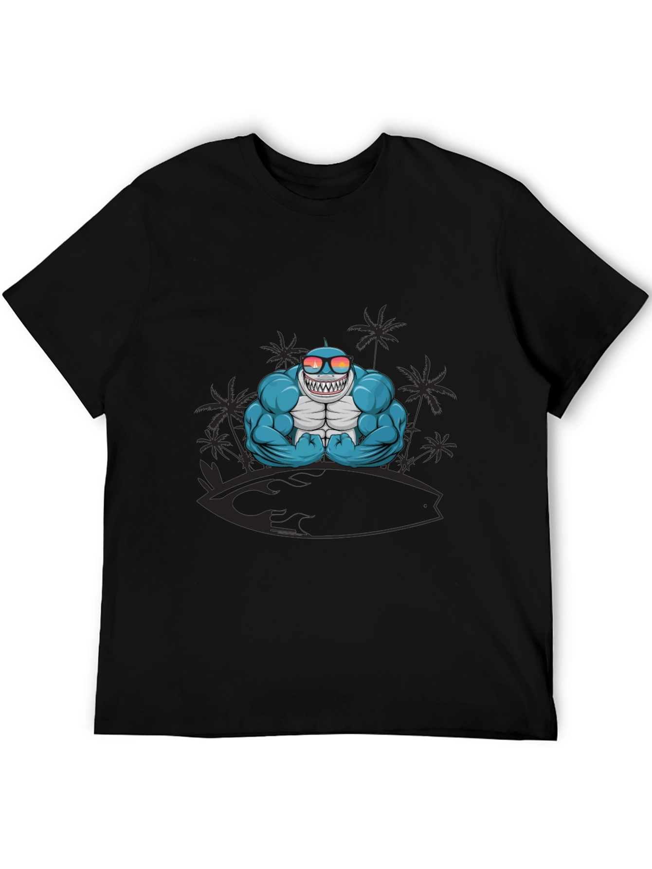 Muscle Shark Graphic Tee