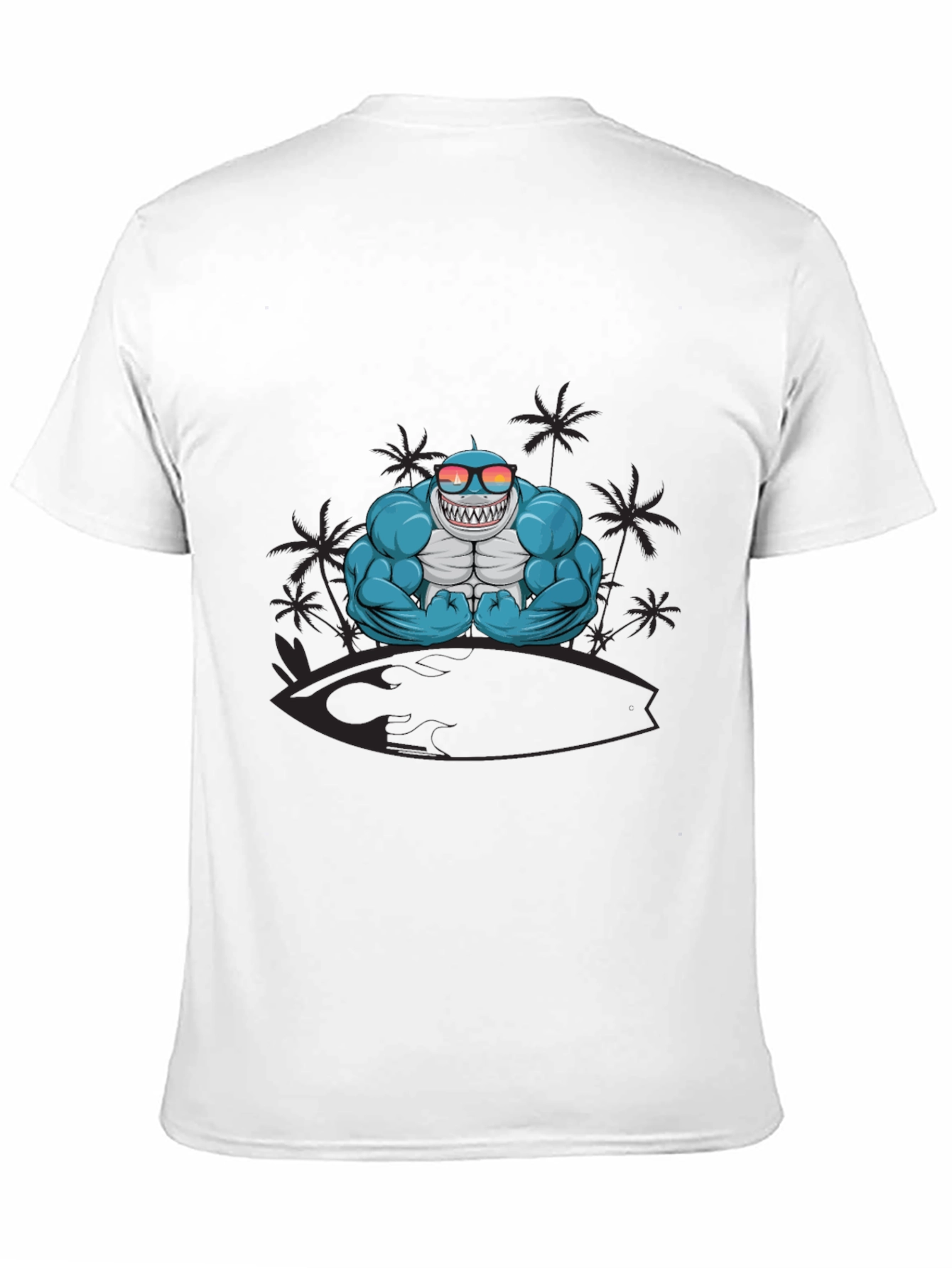 Muscle Shark Graphic Tee