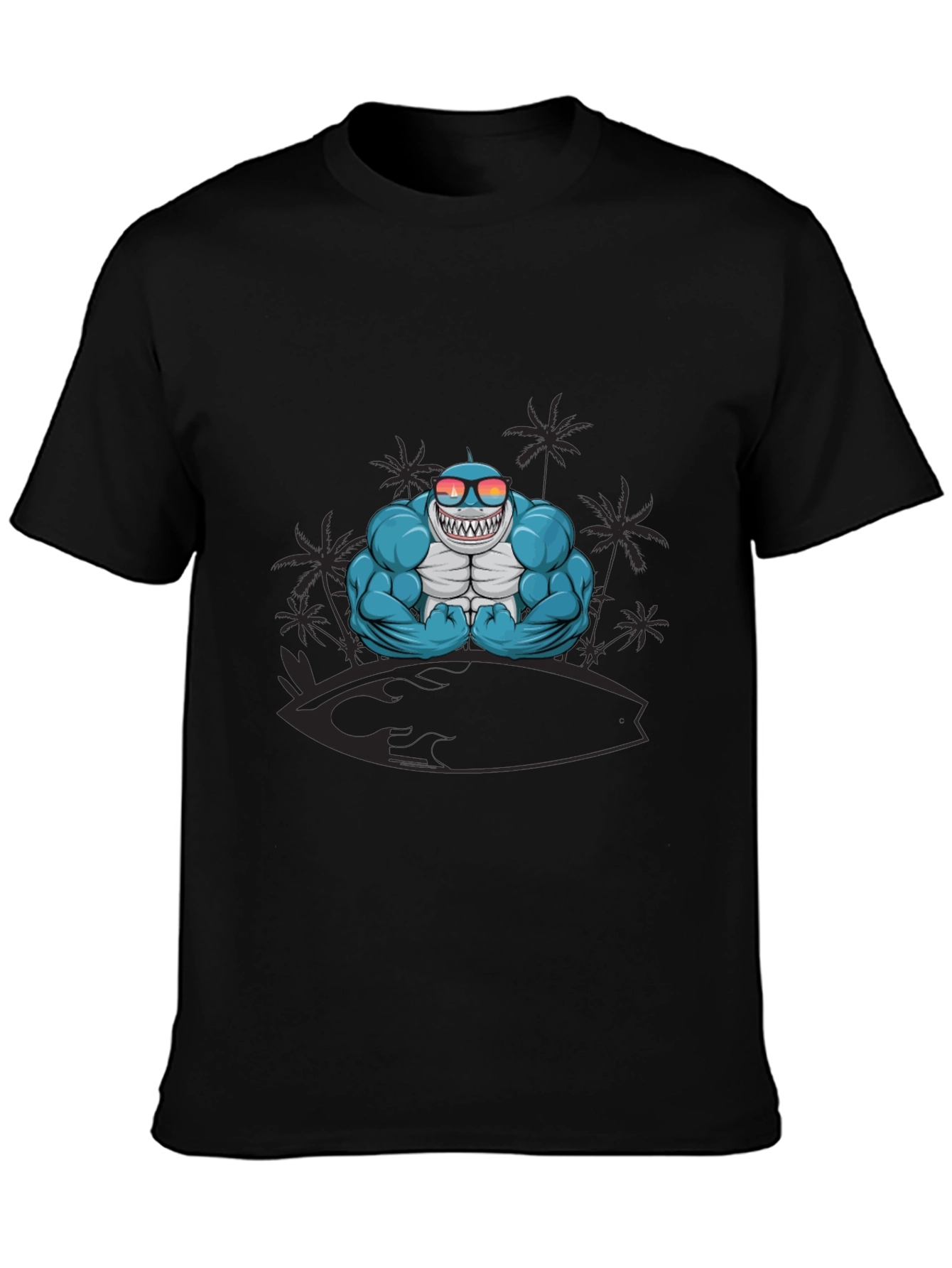 Muscle Shark Graphic Tee