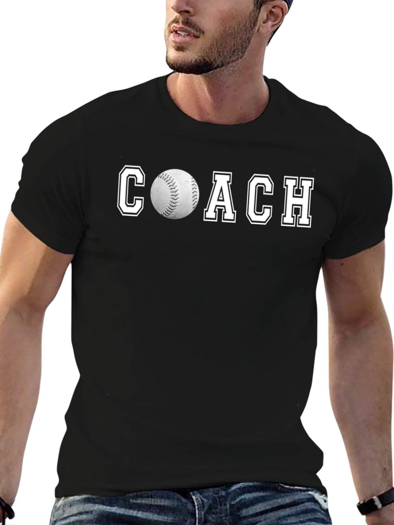 Baseball Coach T-Shirt - Classic Graphic Tee