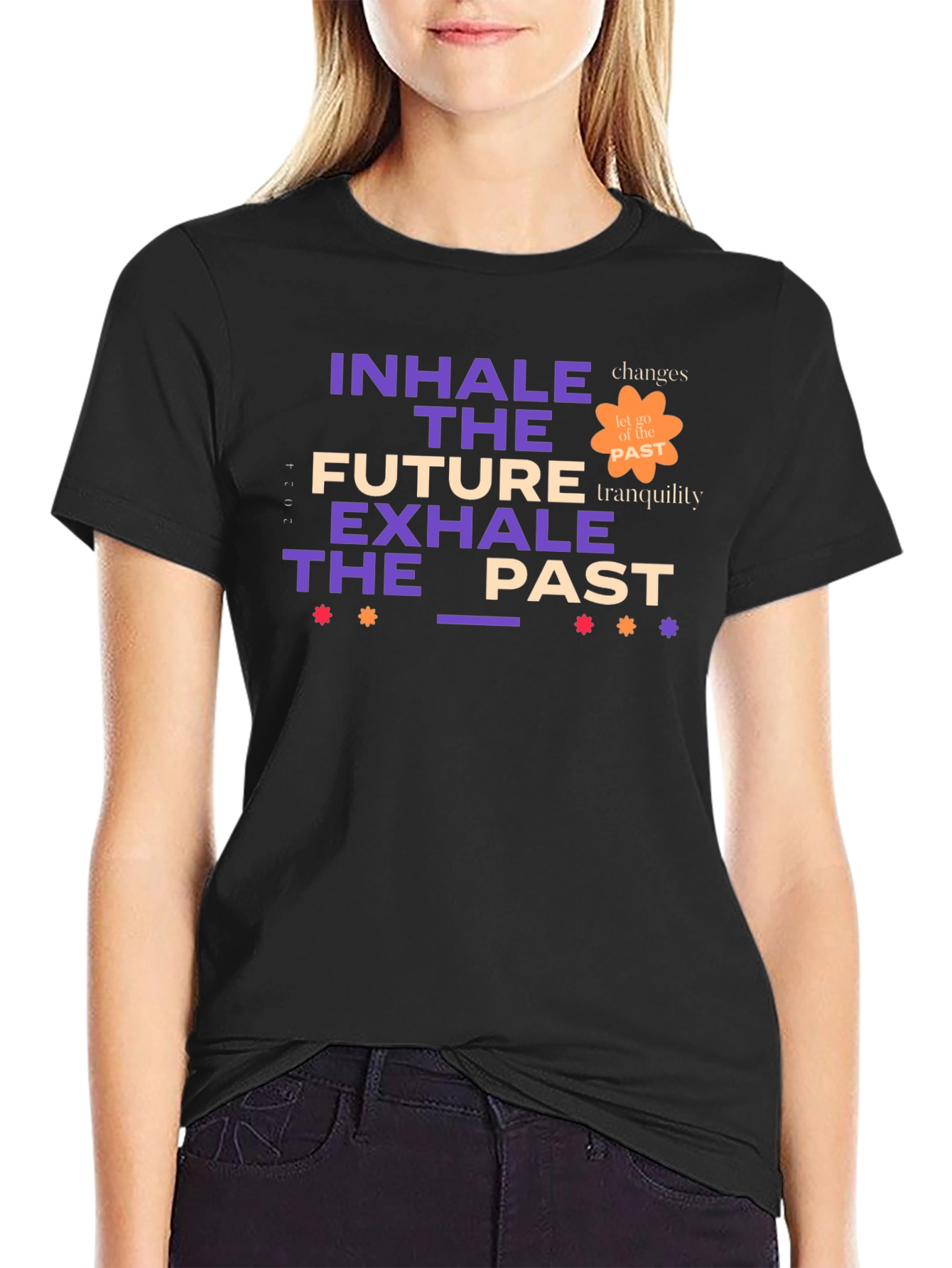 Inhale Future Exhale Past Graphic Tee