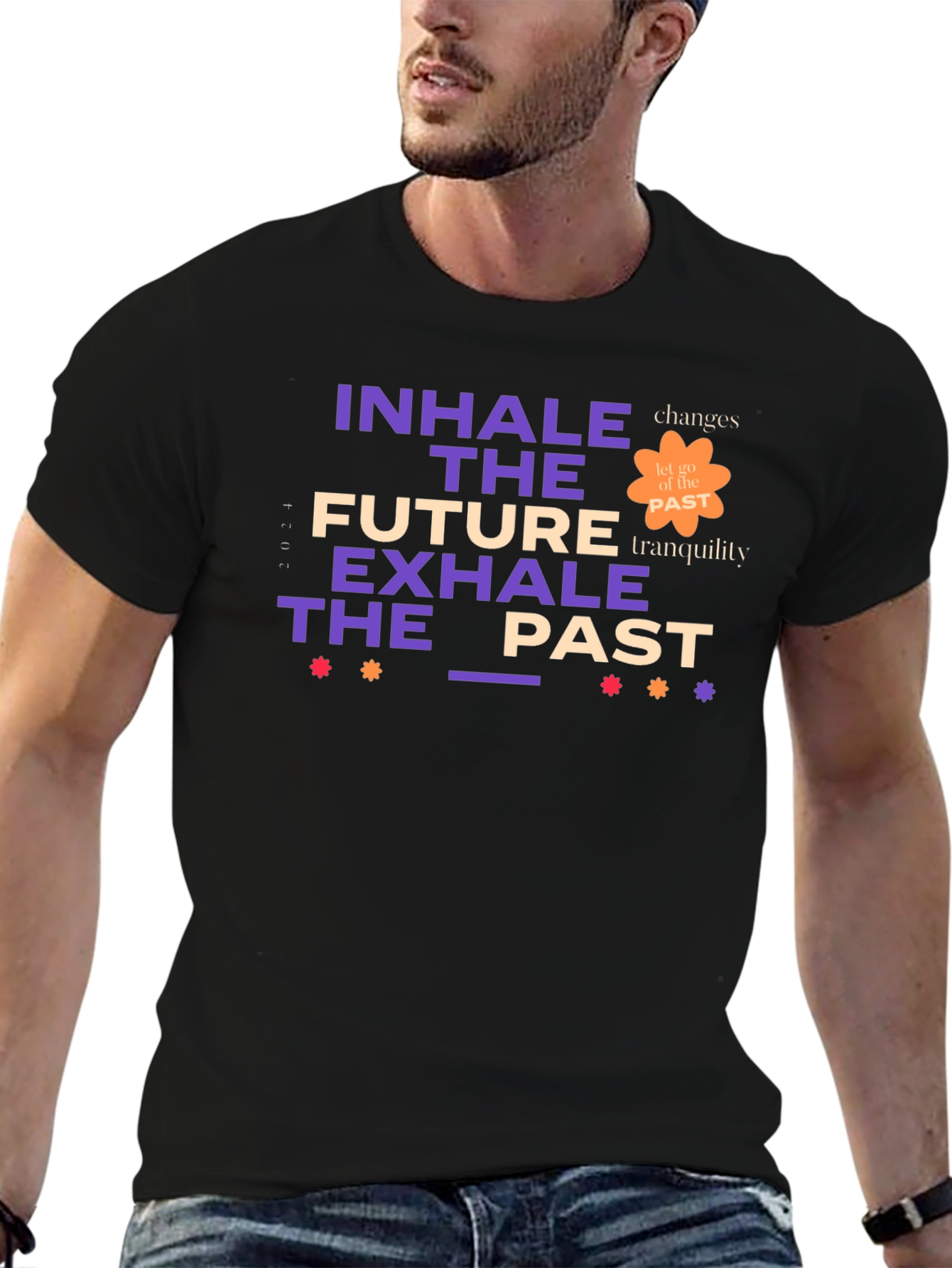 Inhale Future Exhale Past Graphic Tee