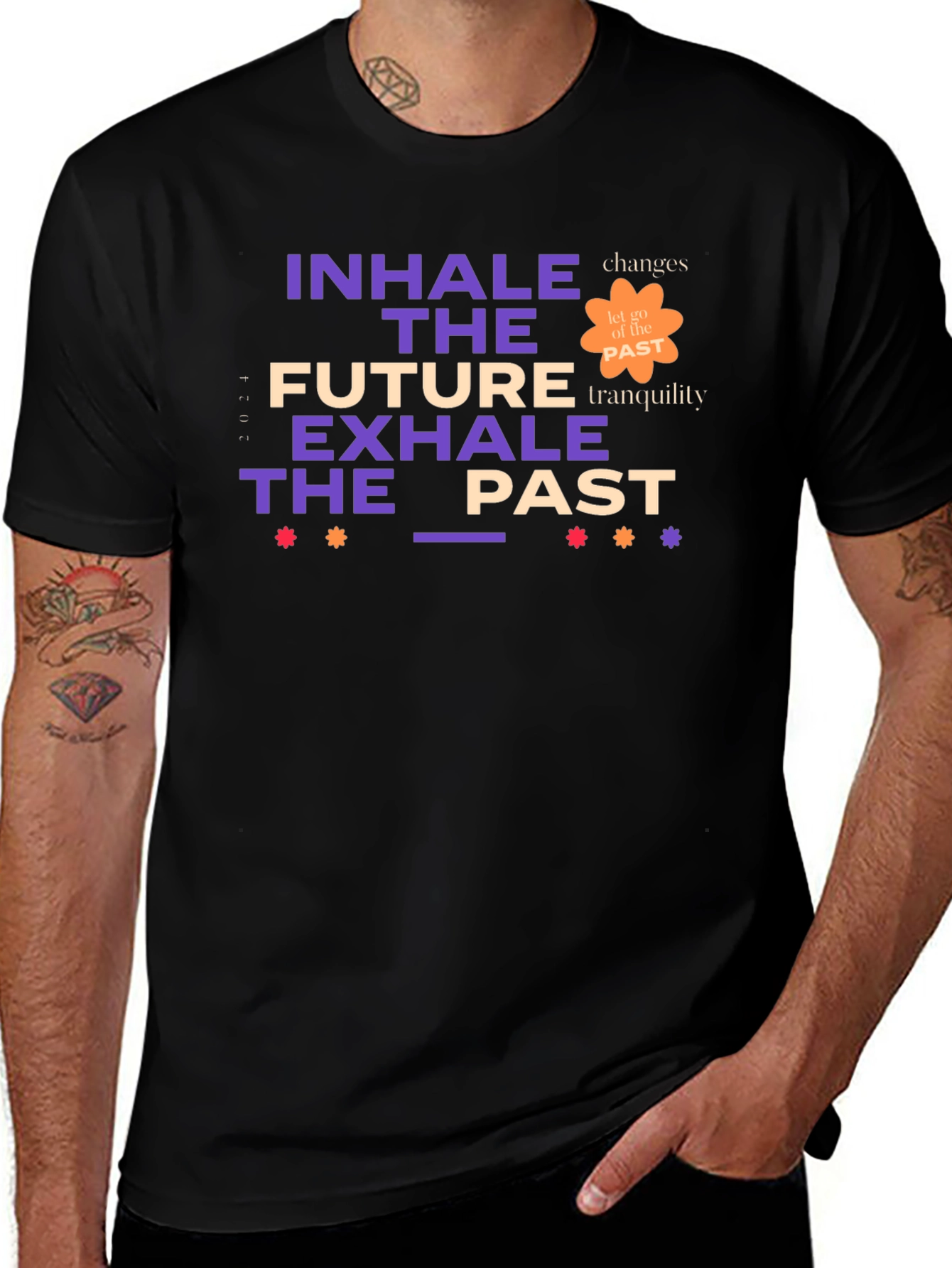 Inhale Future Exhale Past Graphic Tee