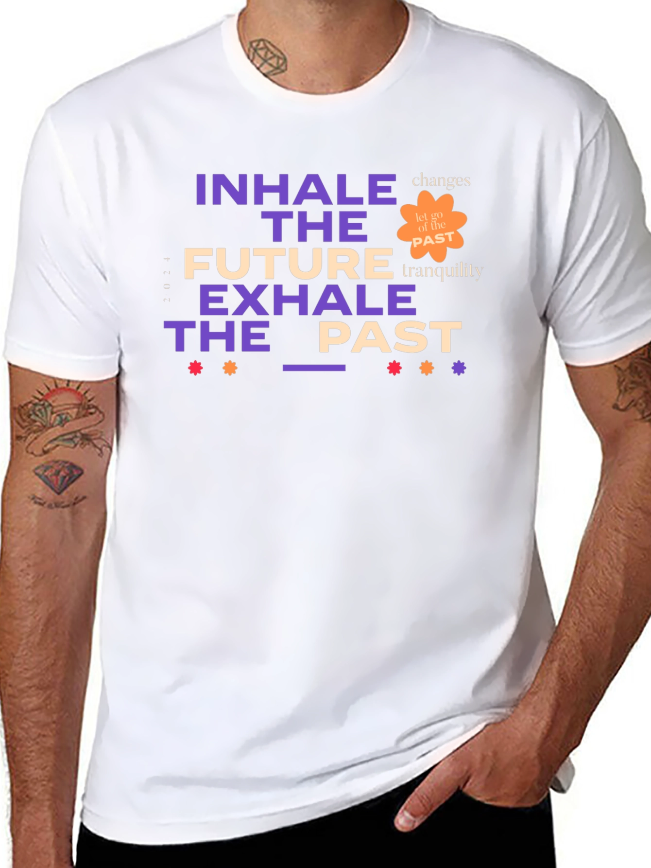 Inhale Future Exhale Past Graphic Tee
