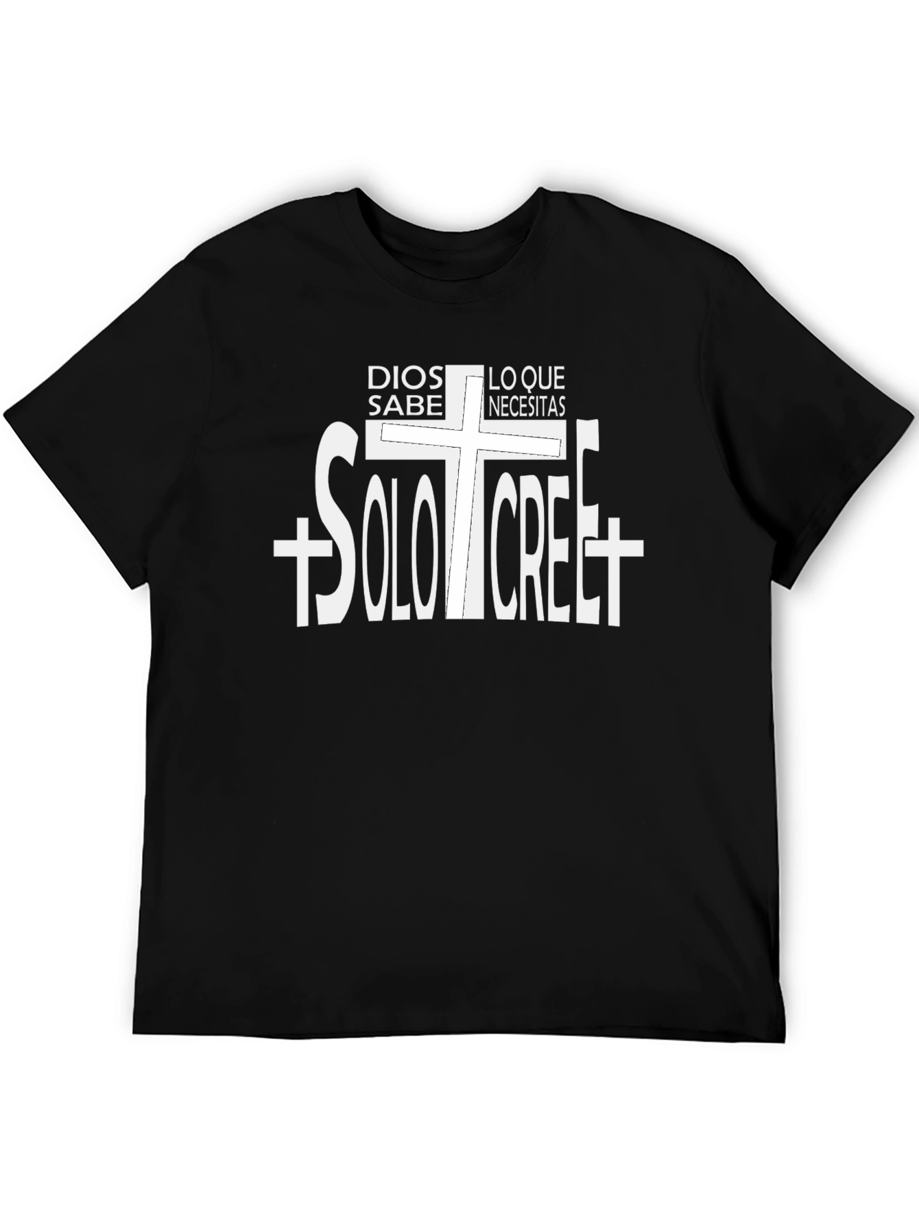 Dios Sabe T-Shirt Christian Faith Believe Design