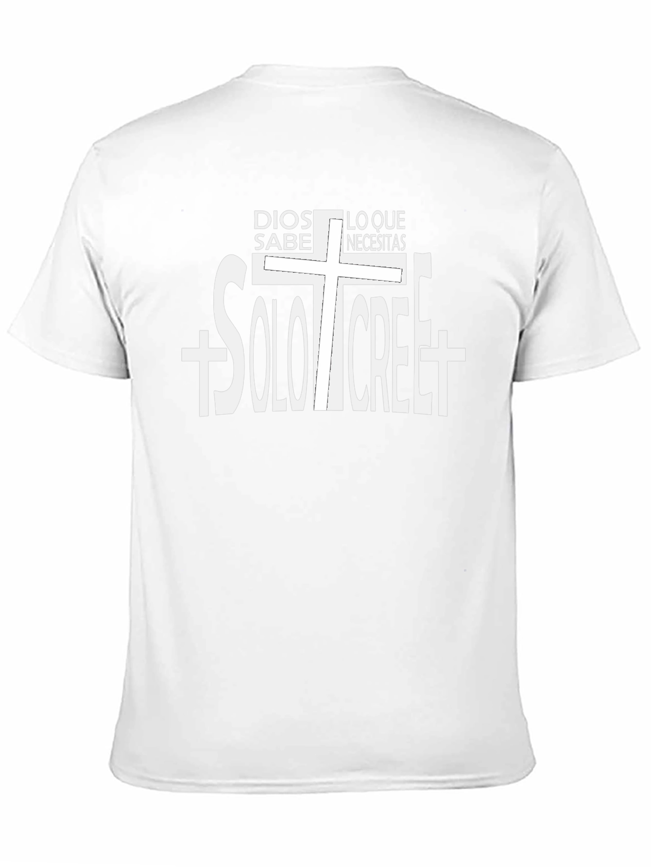 Dios Sabe T-Shirt Christian Faith Believe Design