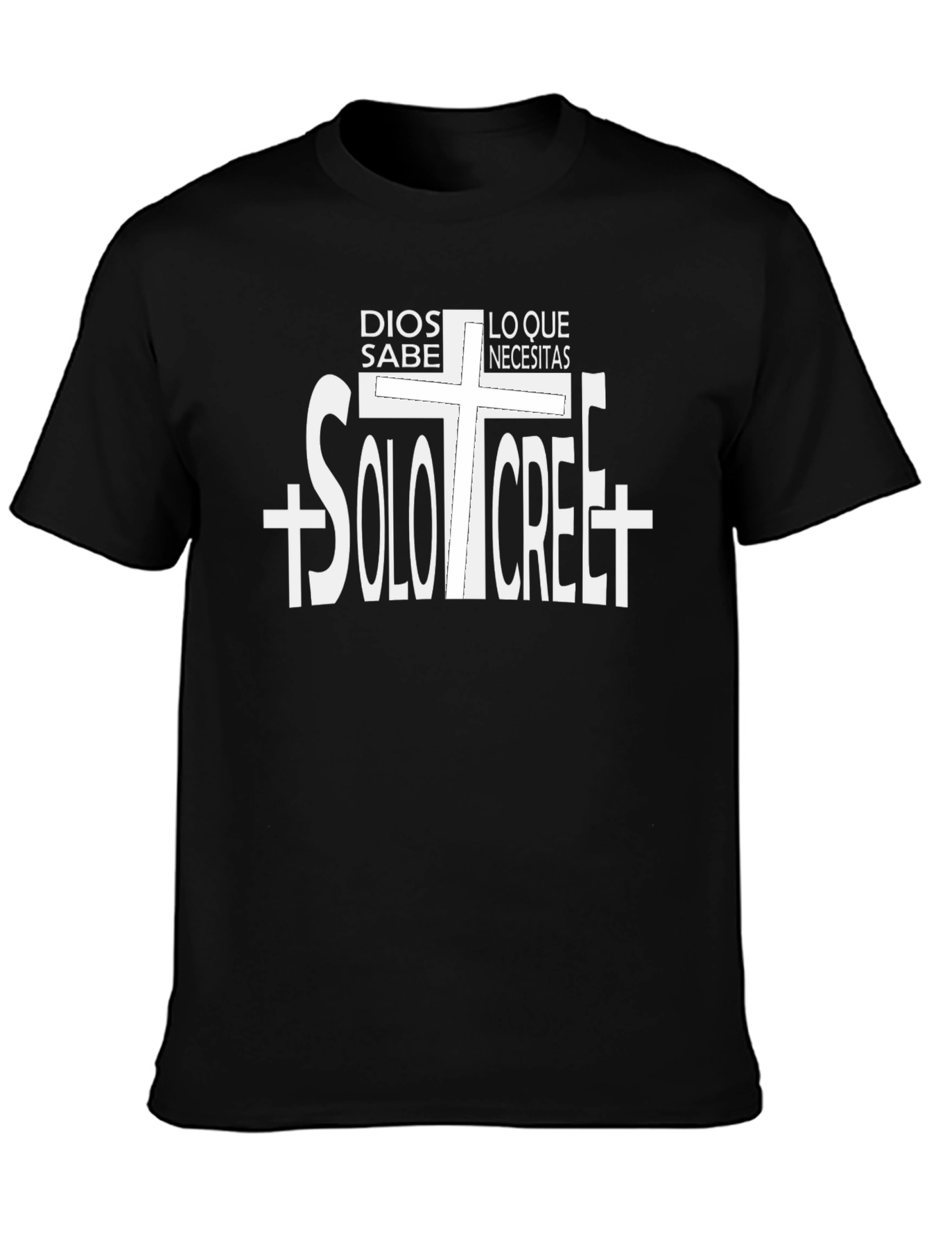 Dios Sabe T-Shirt Christian Faith Believe Design
