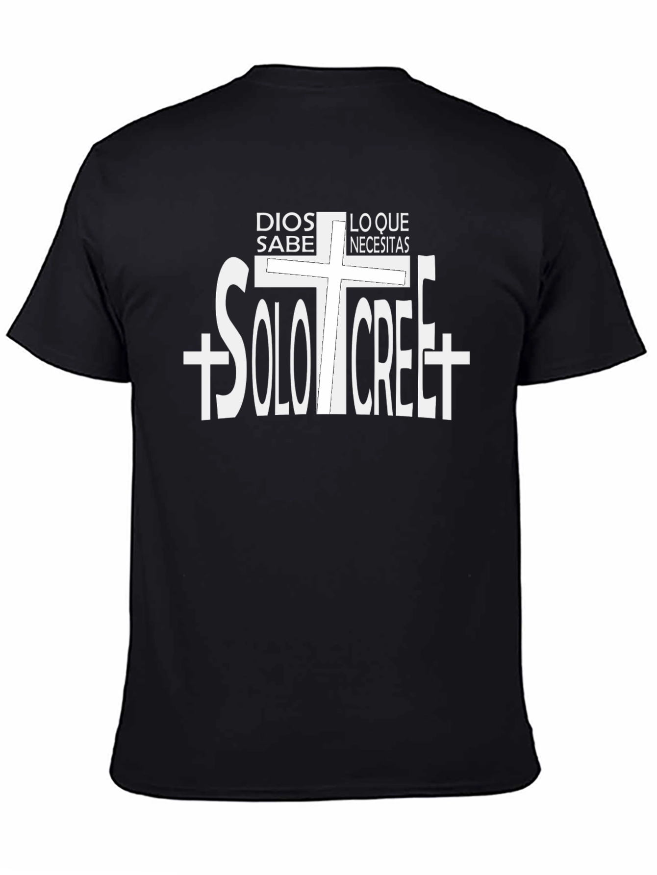 Dios Sabe T-Shirt Christian Faith Believe Design