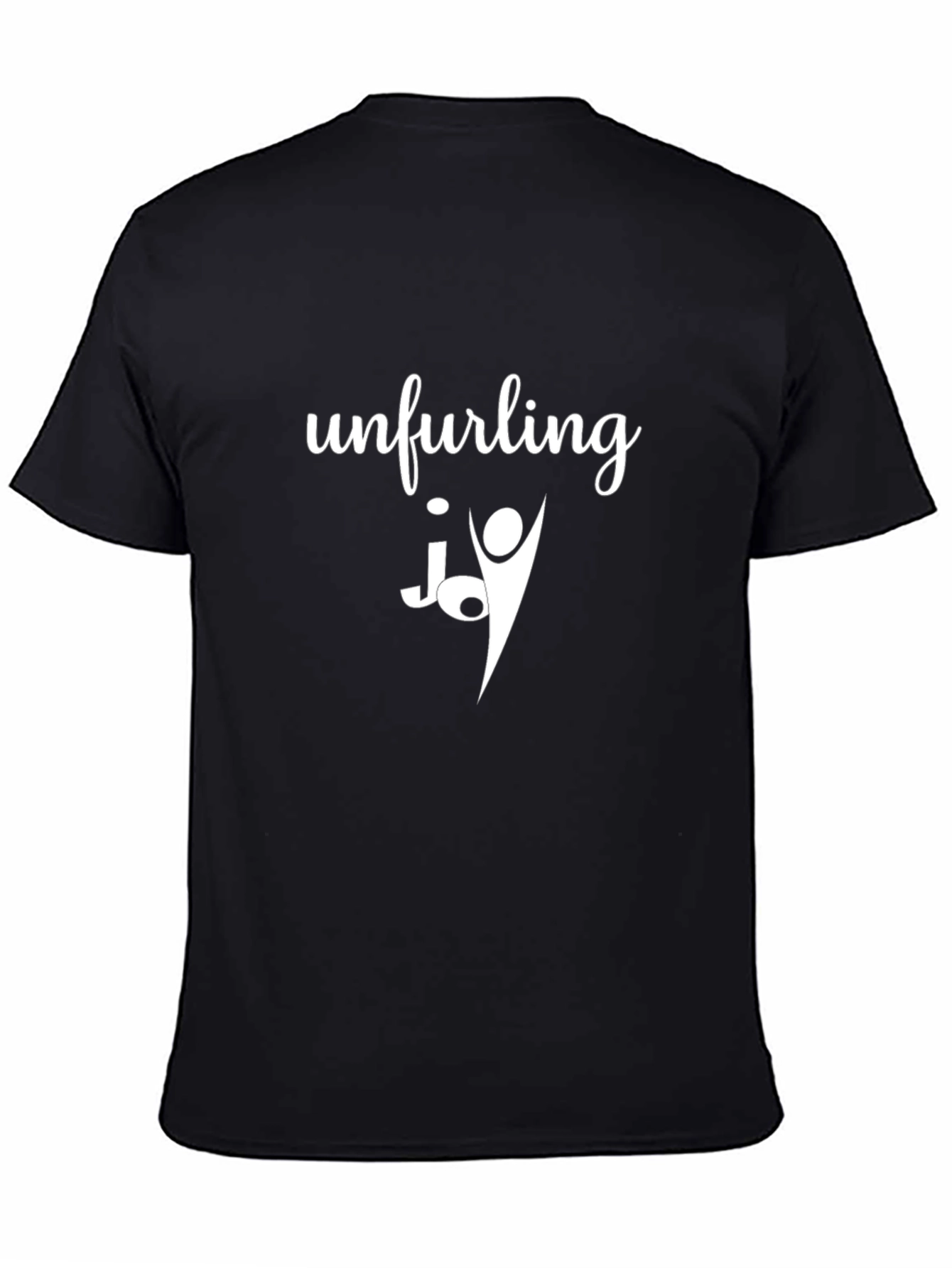 Unfurling Joy Graphic Tee - Modern Style
