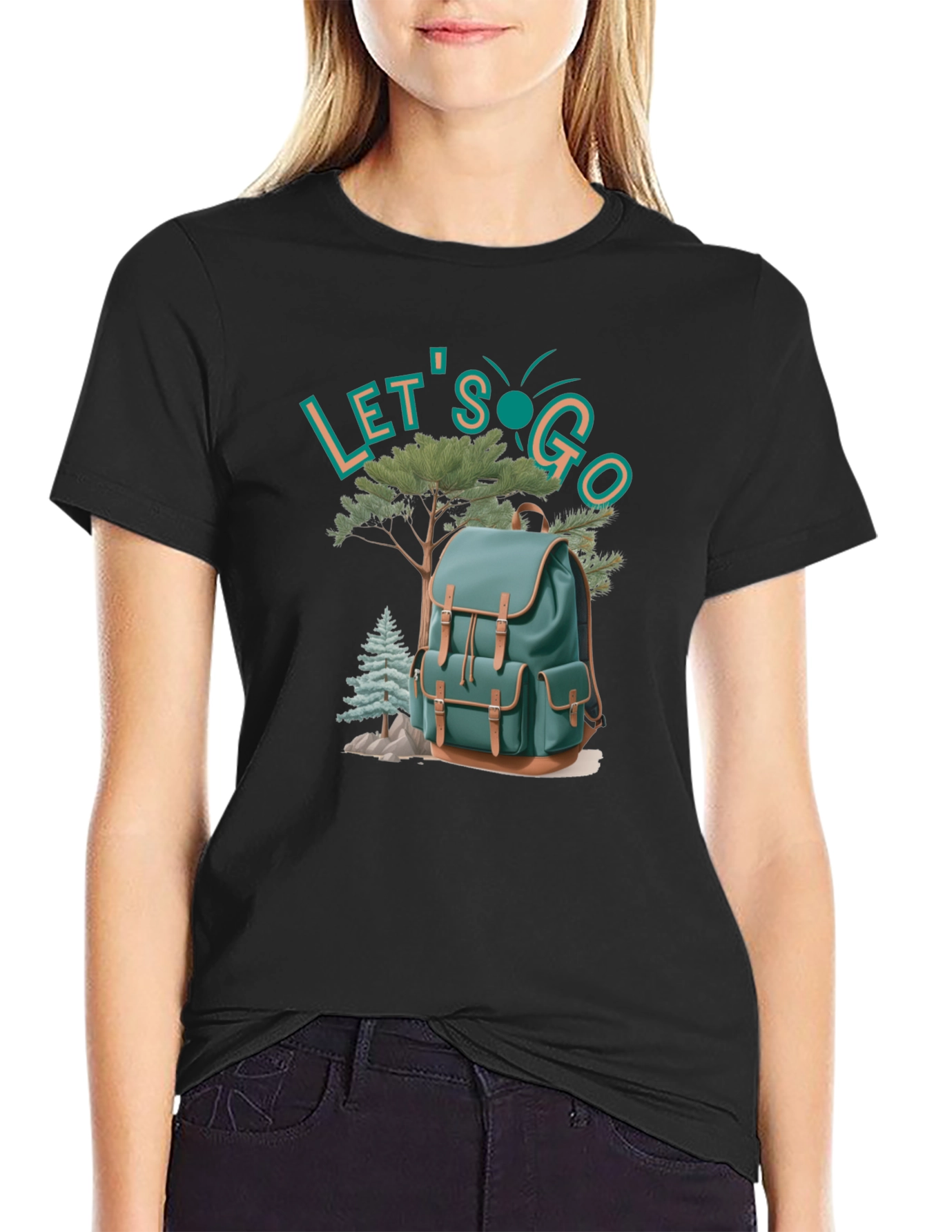 Lets Go Adventure Graphic Tee