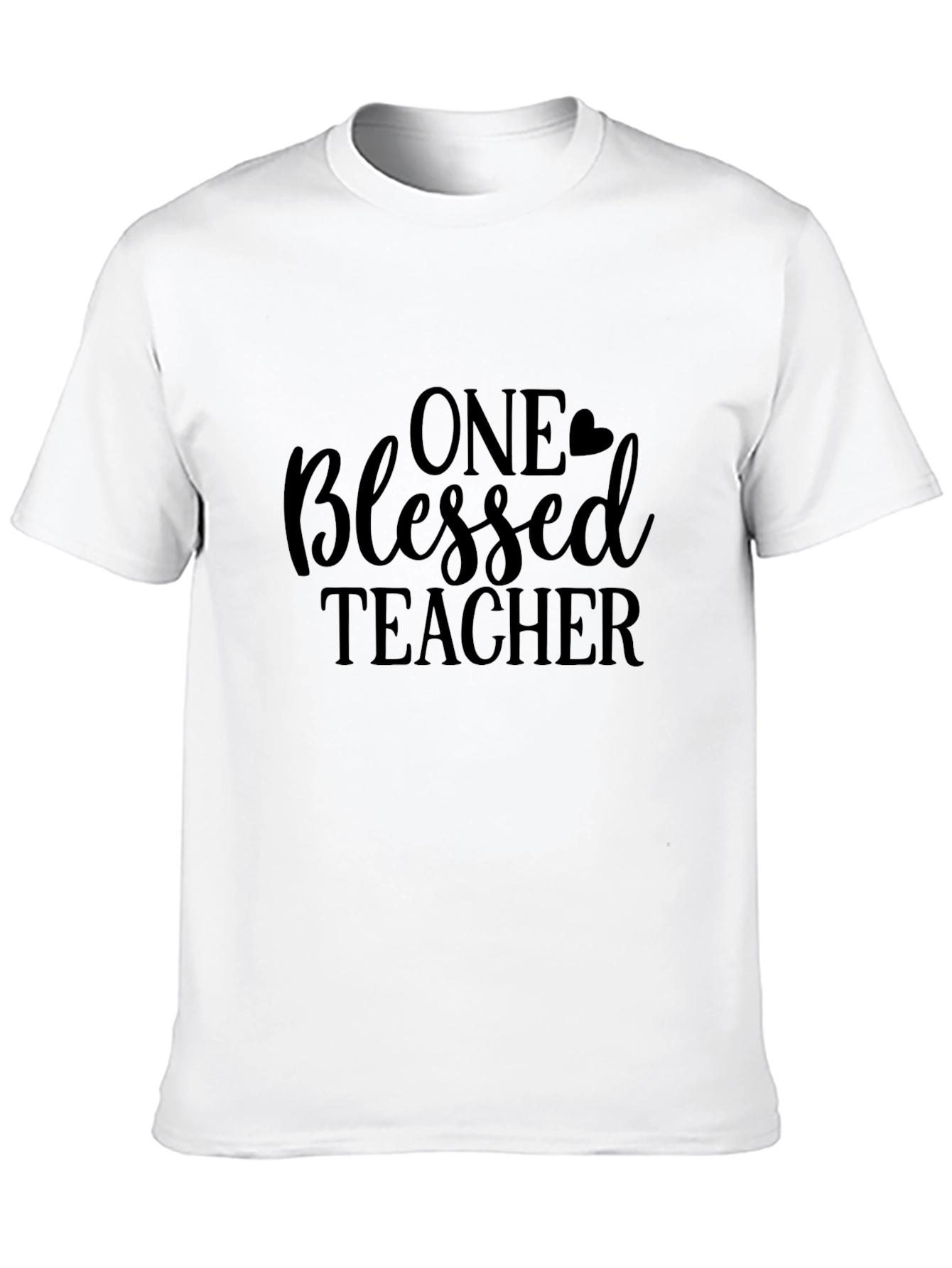 Blessed Teacher Black T-Shirt