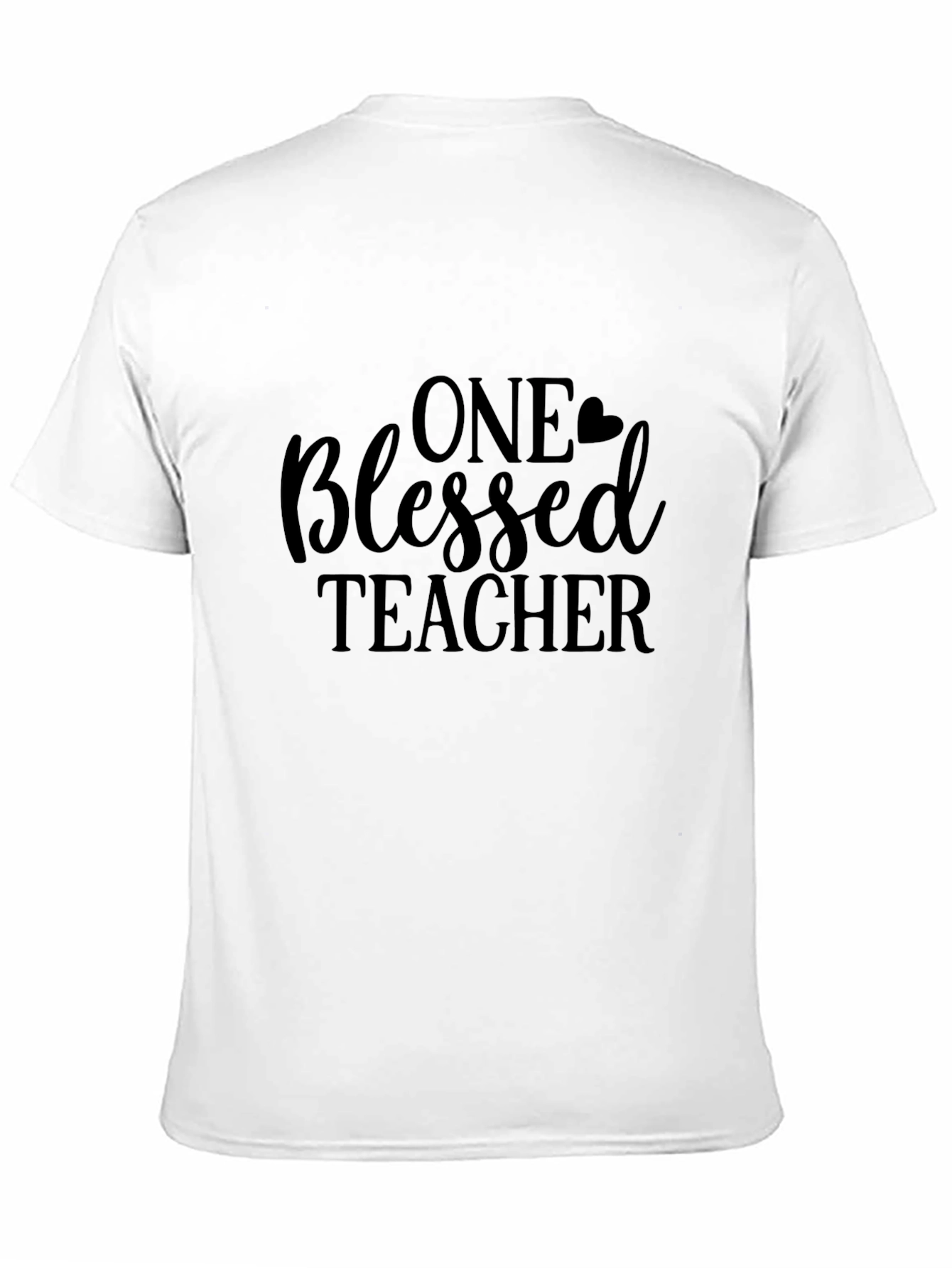 Blessed Teacher Black T-Shirt