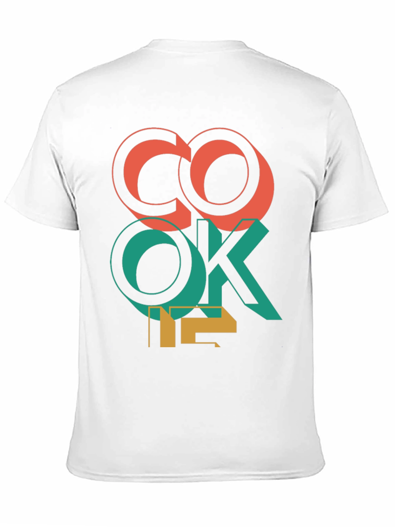 Cool Cook Me Graphic Print Black T-Shirt