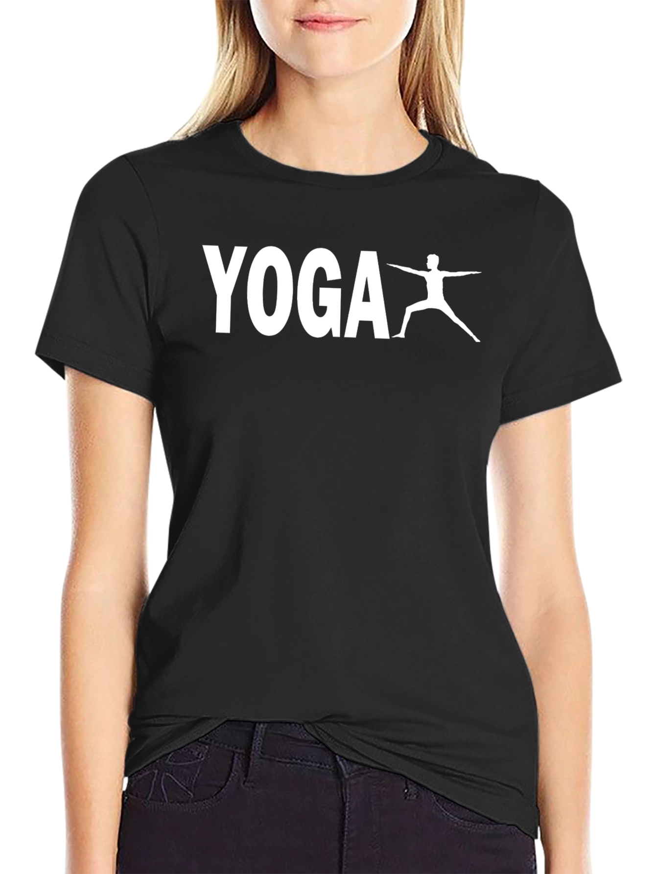Yoga Graphic T-Shirt - Relaxed Fit Cotton Tee