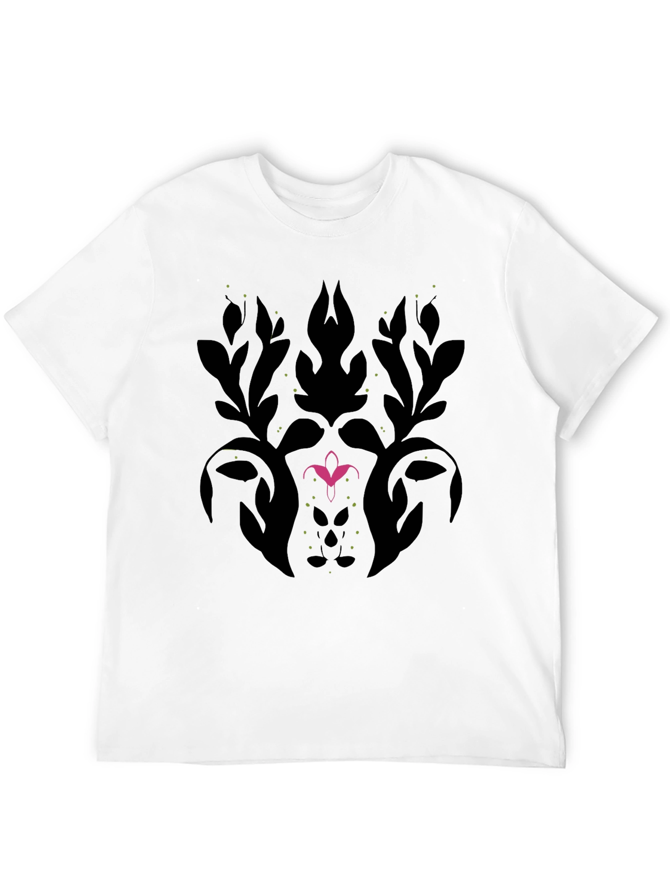 Floral Damask Graphic Tee - Stylish & Unique