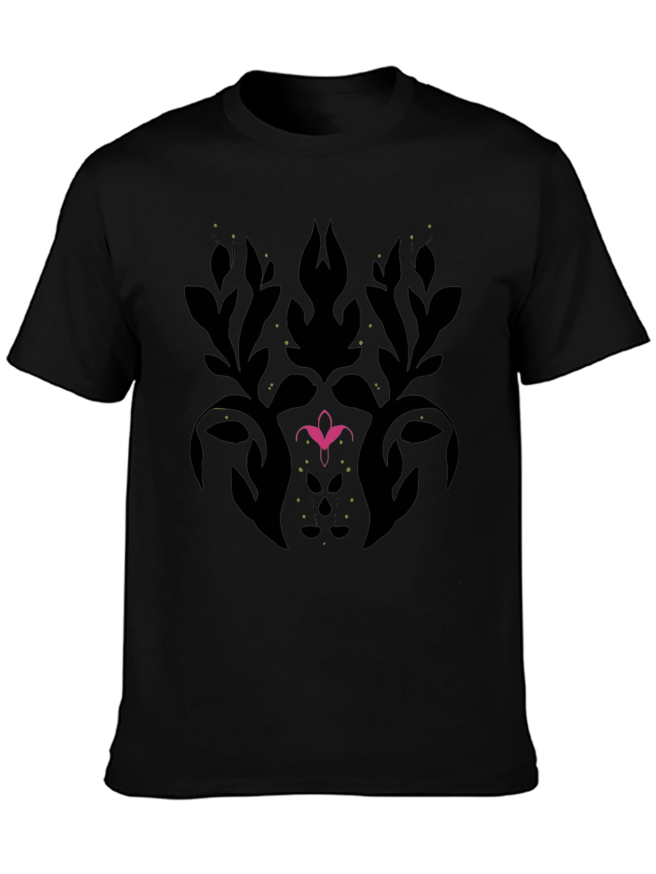 Floral Damask Graphic Tee - Stylish & Unique