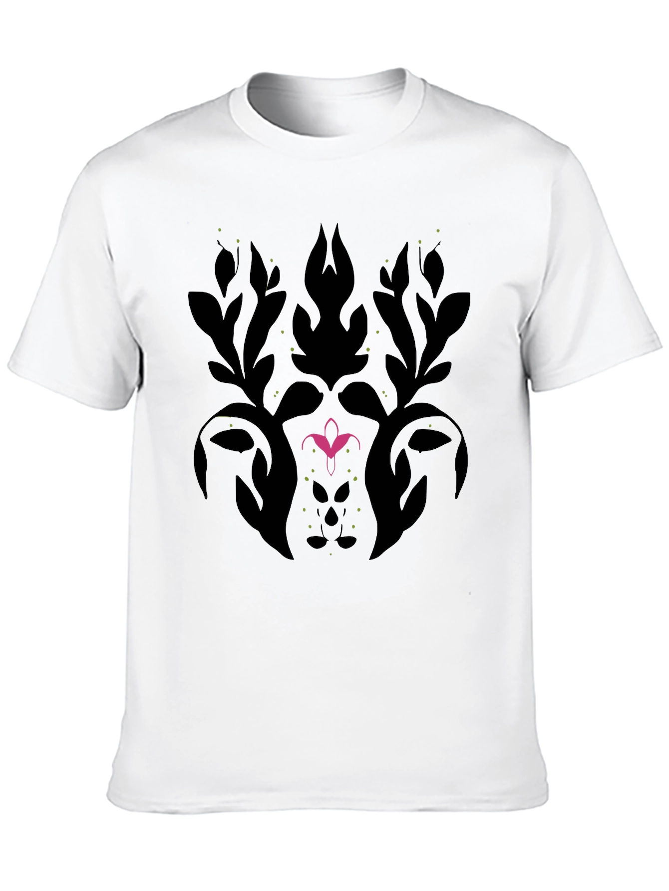 Floral Damask Graphic Tee - Stylish & Unique