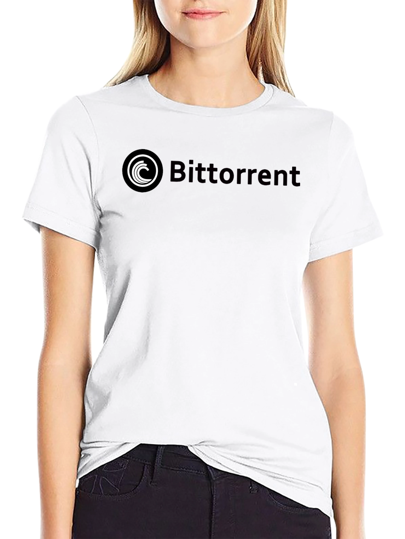 BitTorrent Logo Black T-Shirt - Tech Enthusiast Apparel