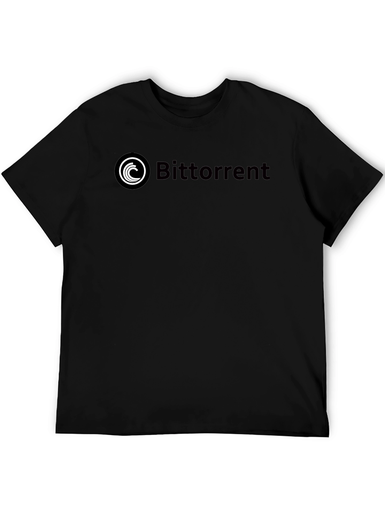 BitTorrent Logo Black T-Shirt - Tech Enthusiast Apparel