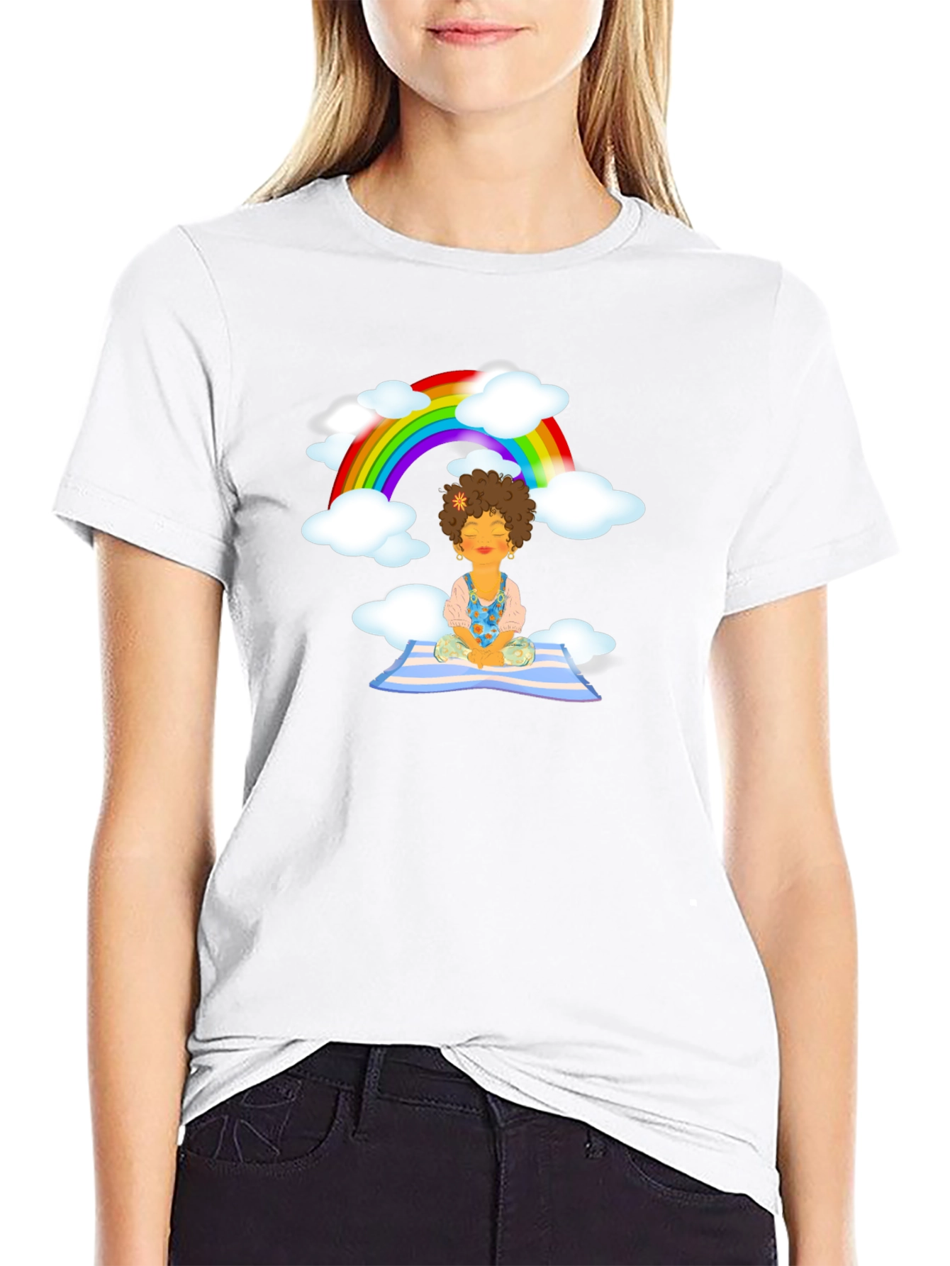 Rainbow Meditation T-Shirt