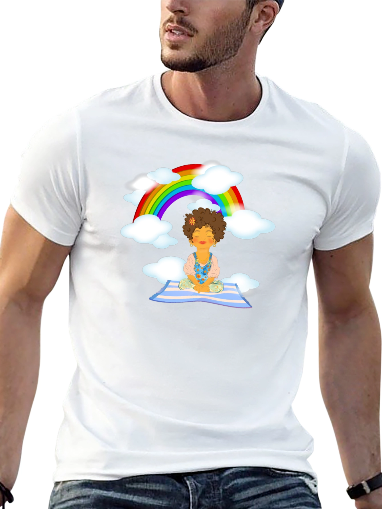 Rainbow Meditation T-Shirt
