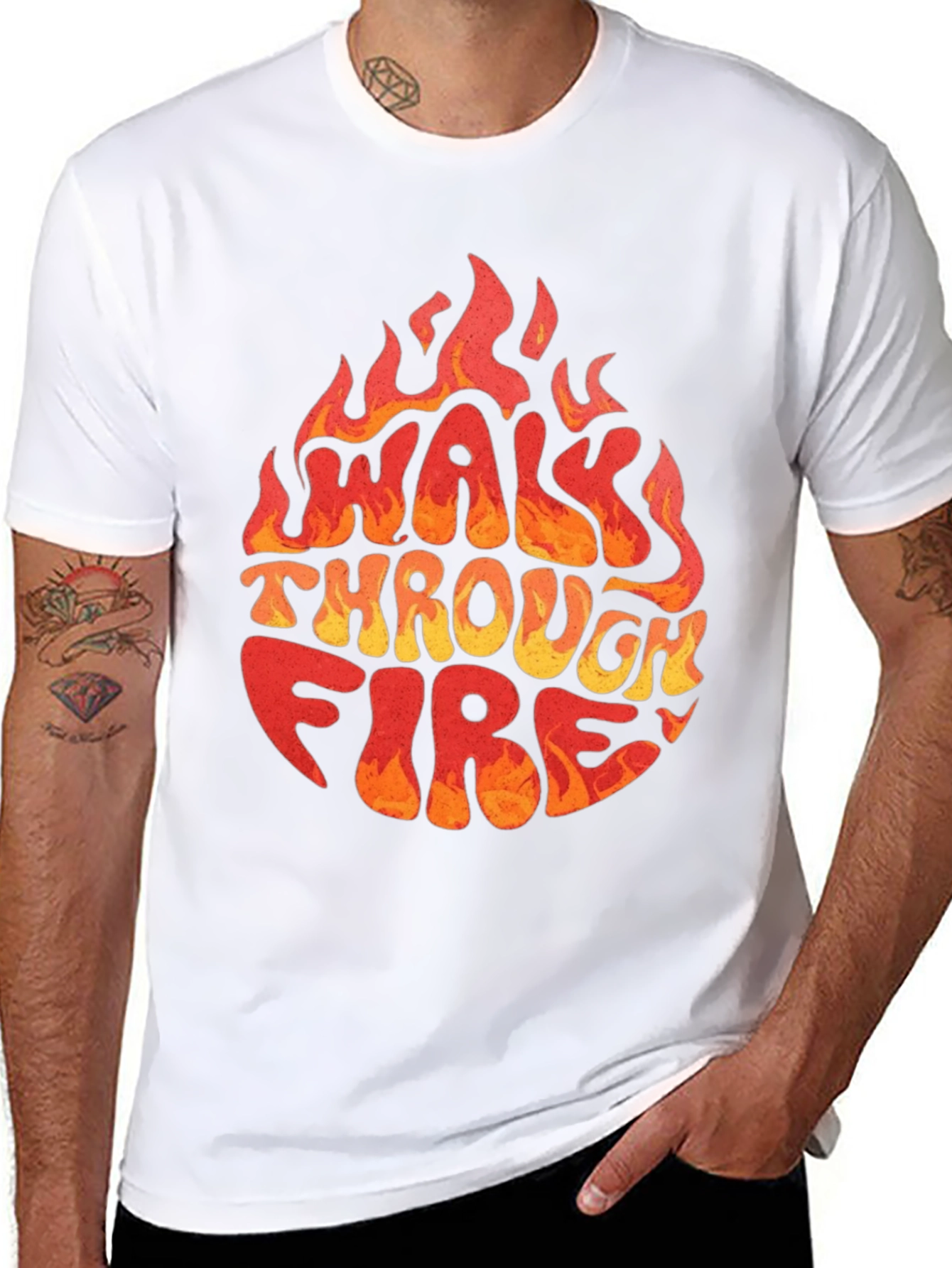 Walk Through Fire Graphic T-Shirt