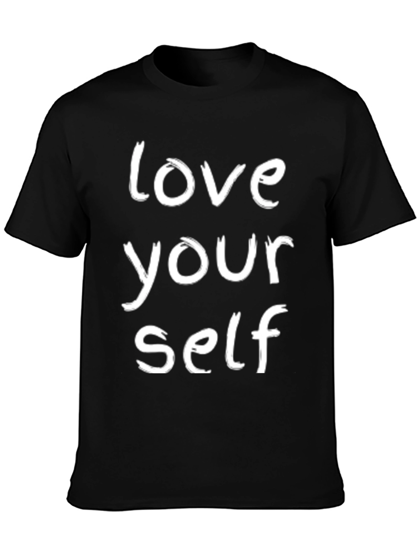 Love Yourself Graphic T-Shirt - Black