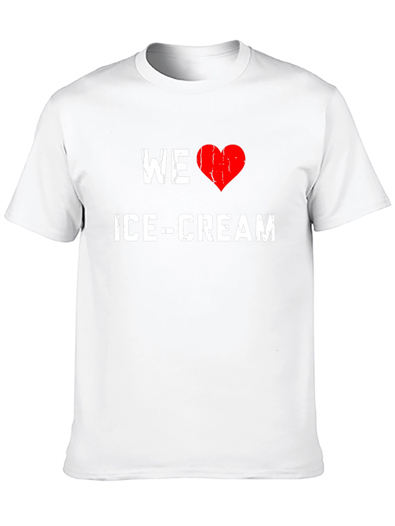 We Love Ice Cream Graphic T-Shirt